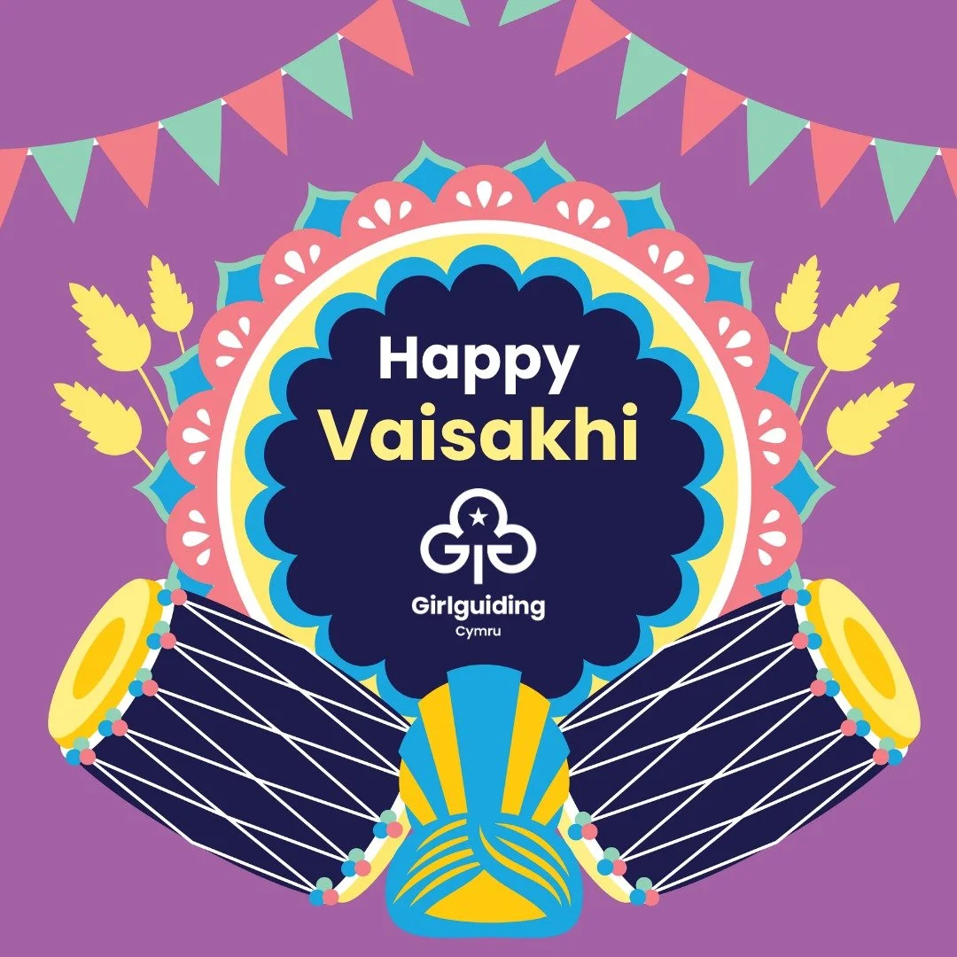 🌼 Happy Vaisakhi to all our members celebrating! 🌼

Girlguiding Cymru sends warm wishes to everyone observing Vaisakhi today. We hope this special occasion brings joy, reflection, and celebration with family and community.

Vaisakhi is a time of re