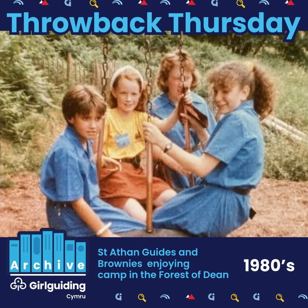 ✨ #ThrowbackThursday ✨

A trip down memory lane to the 1980s! 📸

Pictured are St Athan Guides and Brownies, part of Girlguiding Cardiff and East Glamorgan, enjoying camp in the beautiful Forest of Dean. ⛺🌲

From camp adventures and friendships to o
