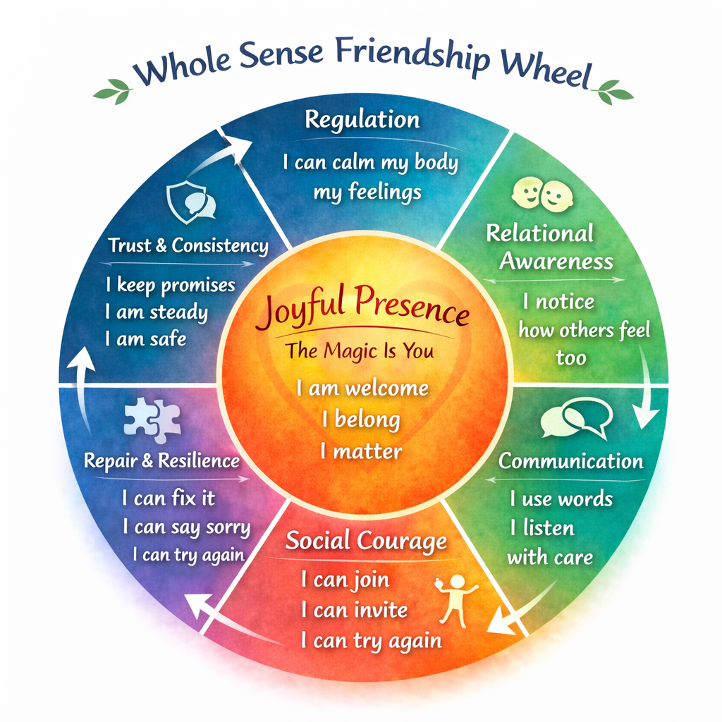 Whole Sense Friendship Wheel