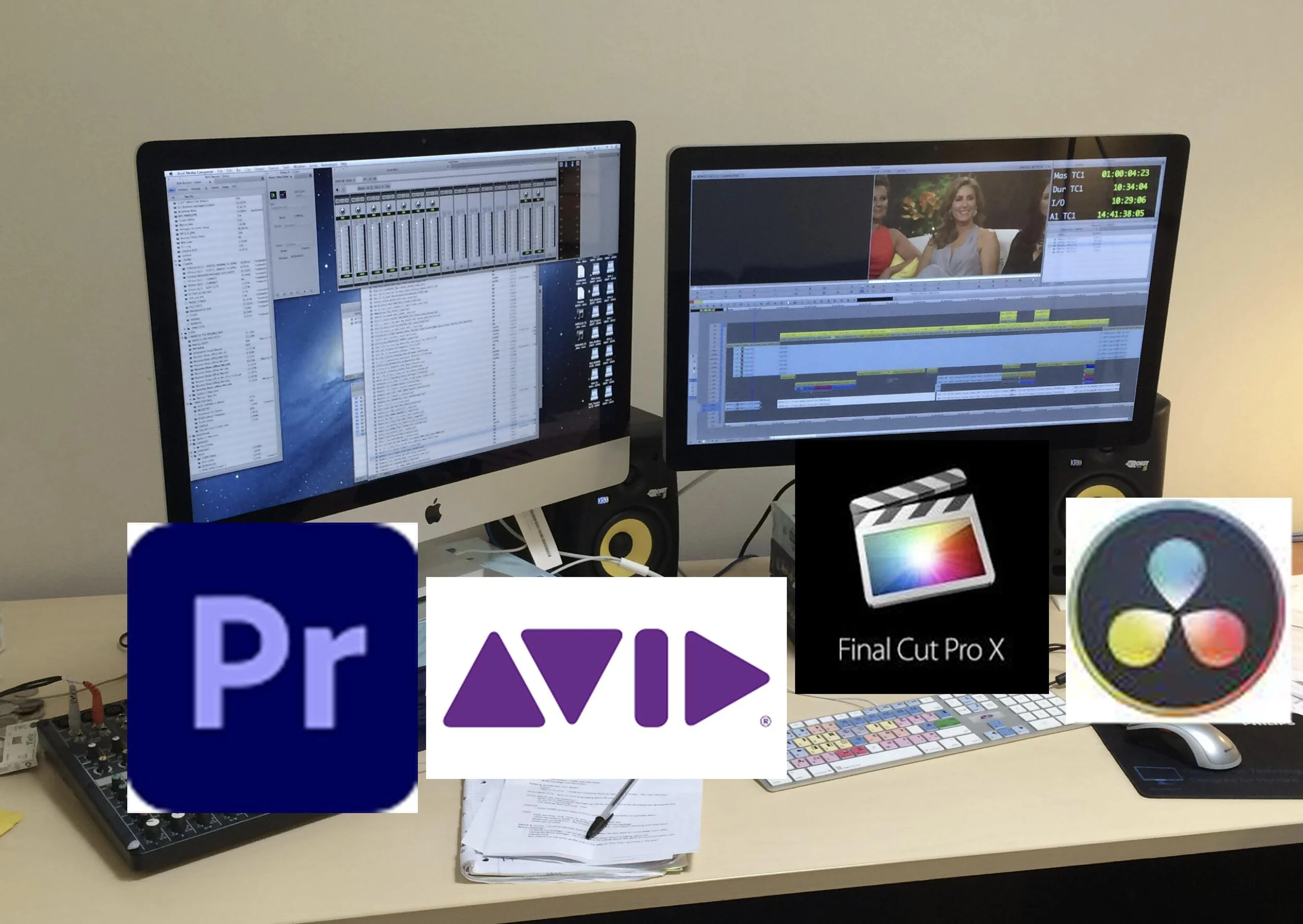 Producer stations to Professional Edit System.