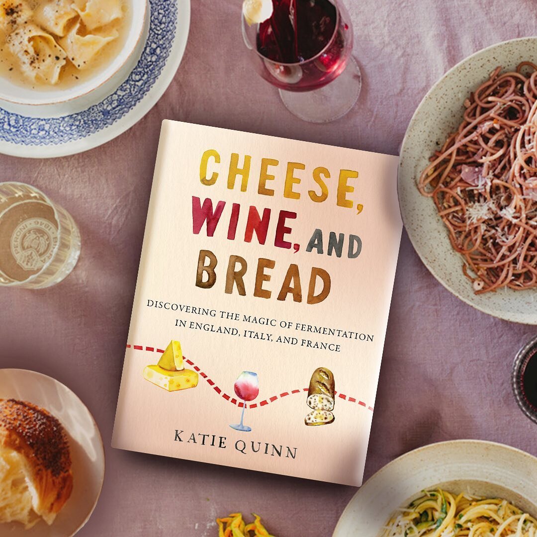 🚨My book&rsquo;s cover reveal!! 🚨
It&rsquo;s here! I&rsquo;m so excited to reveal the cover for Cheese, Wine, and Bread&mdash;my new book and the passion project I&rsquo;ve spent the last 2 years researching. 🧀🍷🥖
I made cheese in England, appren