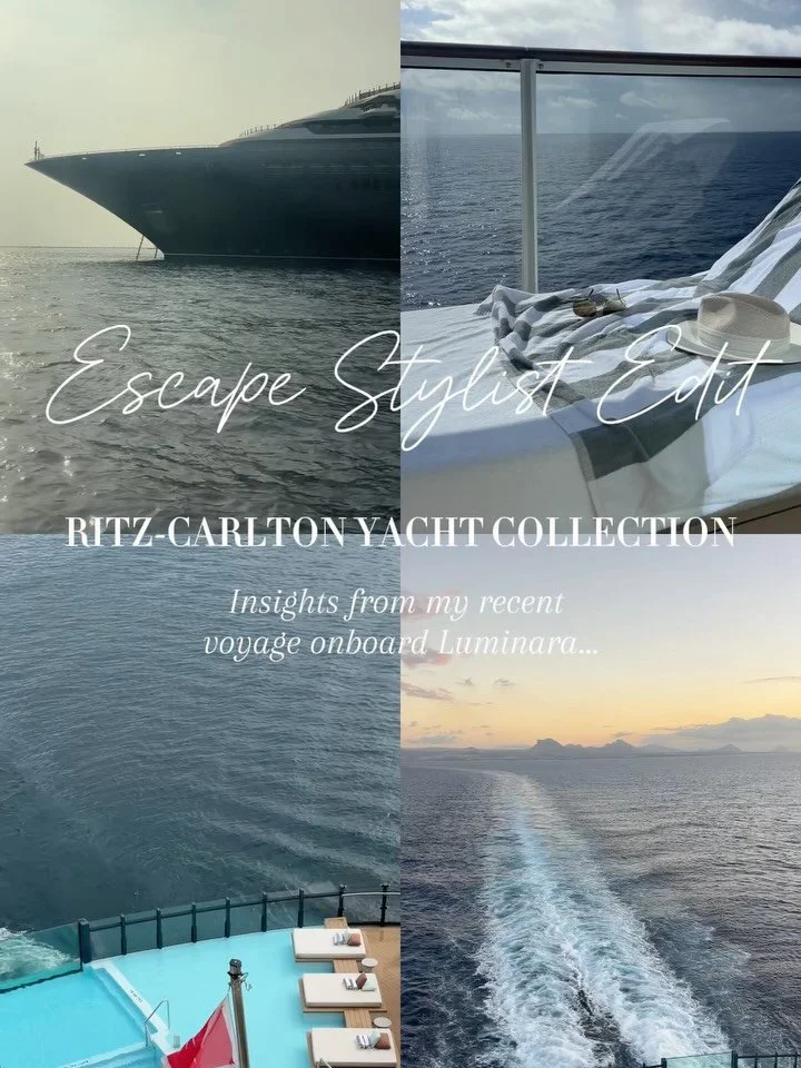 I will admit - I never considered myself to be a &ldquo;cruise person.&rdquo; Until now. 

My recent 10-day voyage onboard @ritzcarltonyachtcollection Luminara completely changed my perspective about luxury cruising. 

What surprised me most wasn&rsq
