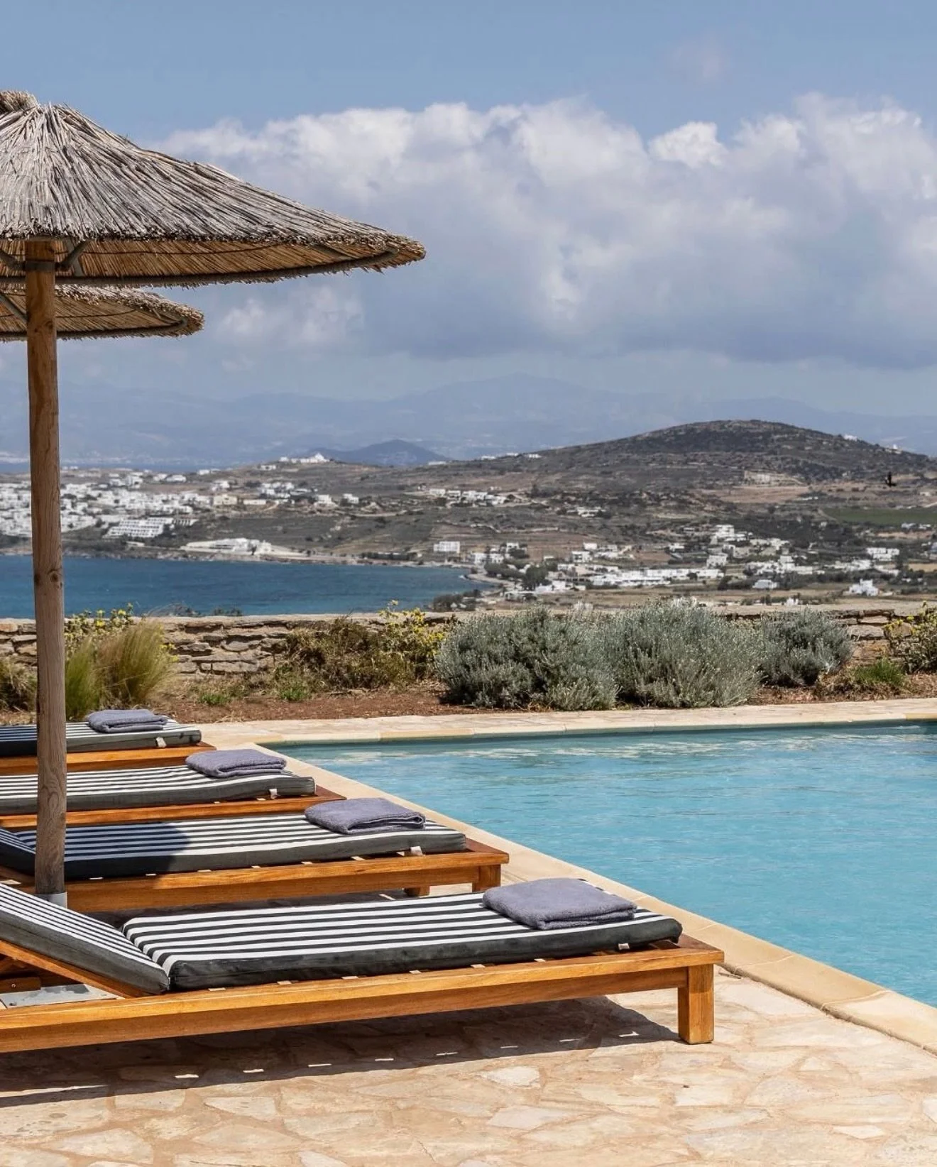 When clients ask for a destination that combines the beauty of the Greek islands with space, privacy and a relaxed pace to suit a family escape, @acronvillasparos is always high on our list.

Perched above the stunning bay of Naoussa, these beautiful