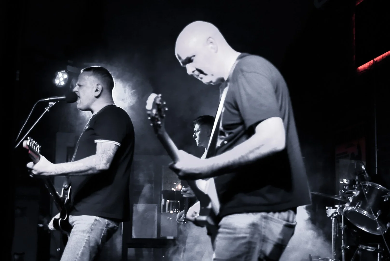 L-R: Jon Olphert, Ian Gallagher & Jamie Lamont