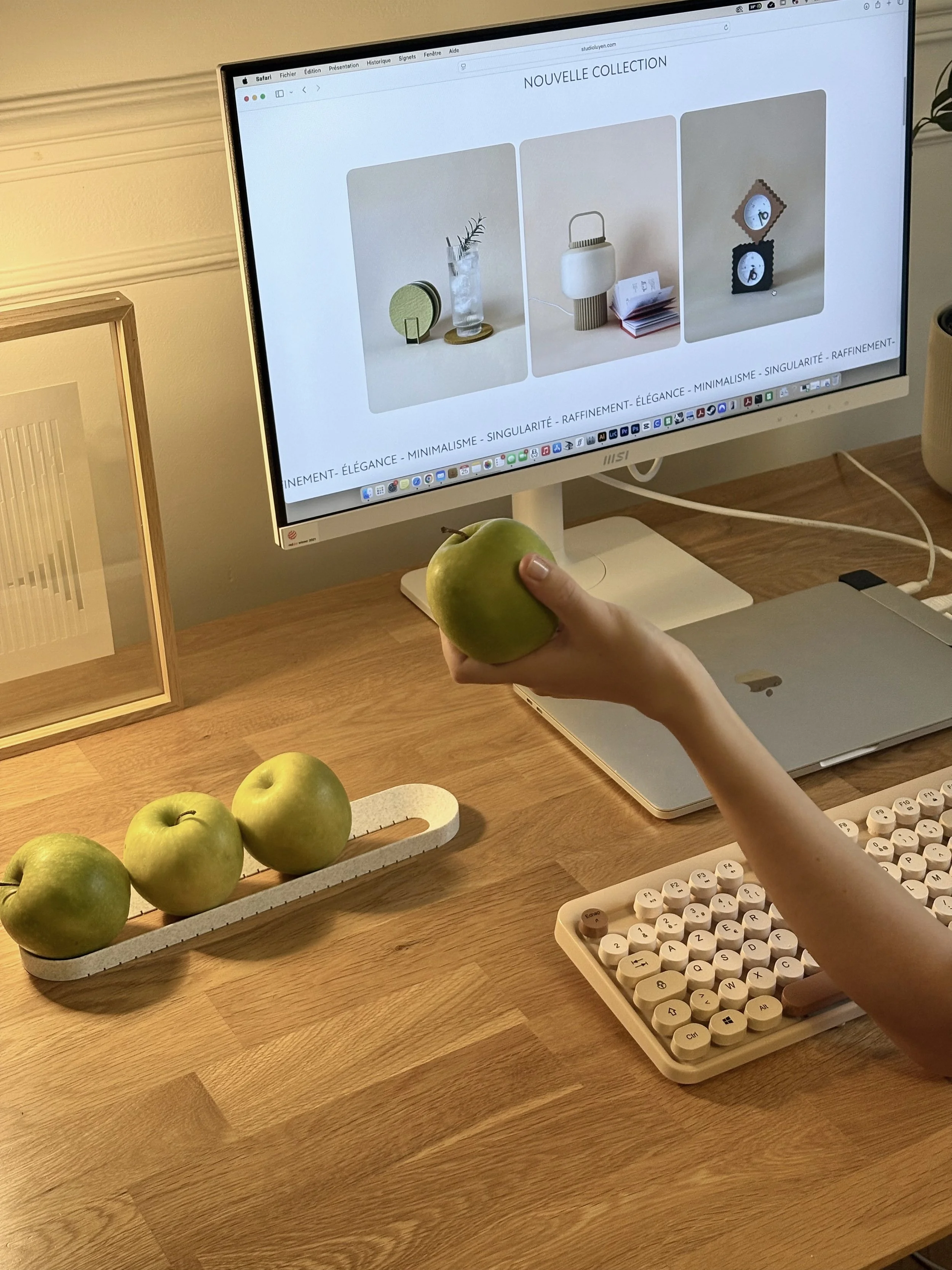 Pourquoi nous avons conçu un plateau à fruits pour le bureau, et non pour la cuisine