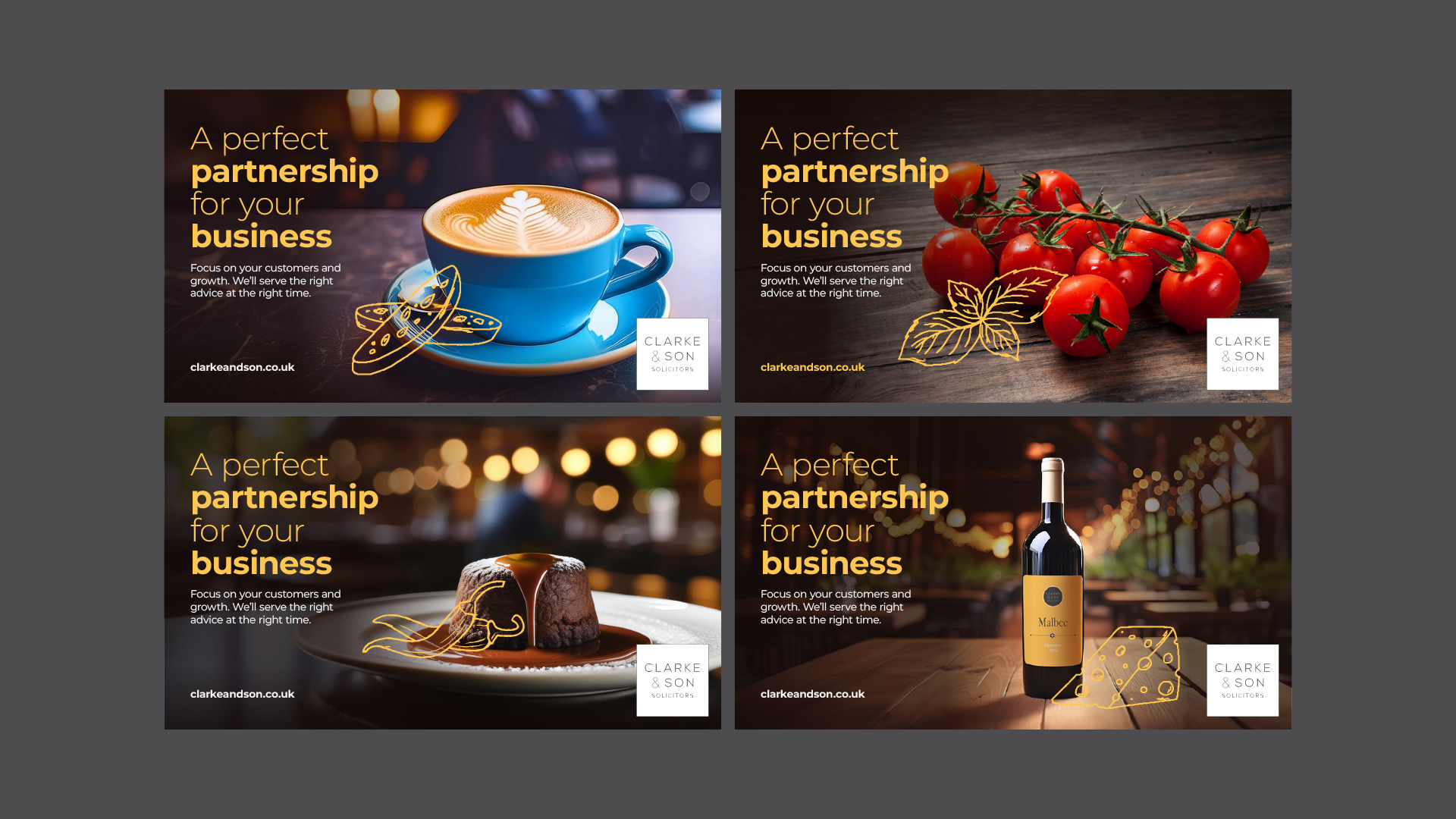 Clarke & Son – Marketing and design