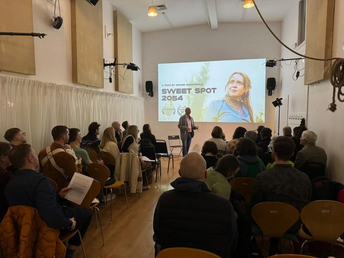 Four days after the private screening of our short film @thespacedalry and I&rsquo;m still reeling. Bringing together the backers who made this possible with the volunteer cast and crew who brought it to life was something truly special. We celebrate