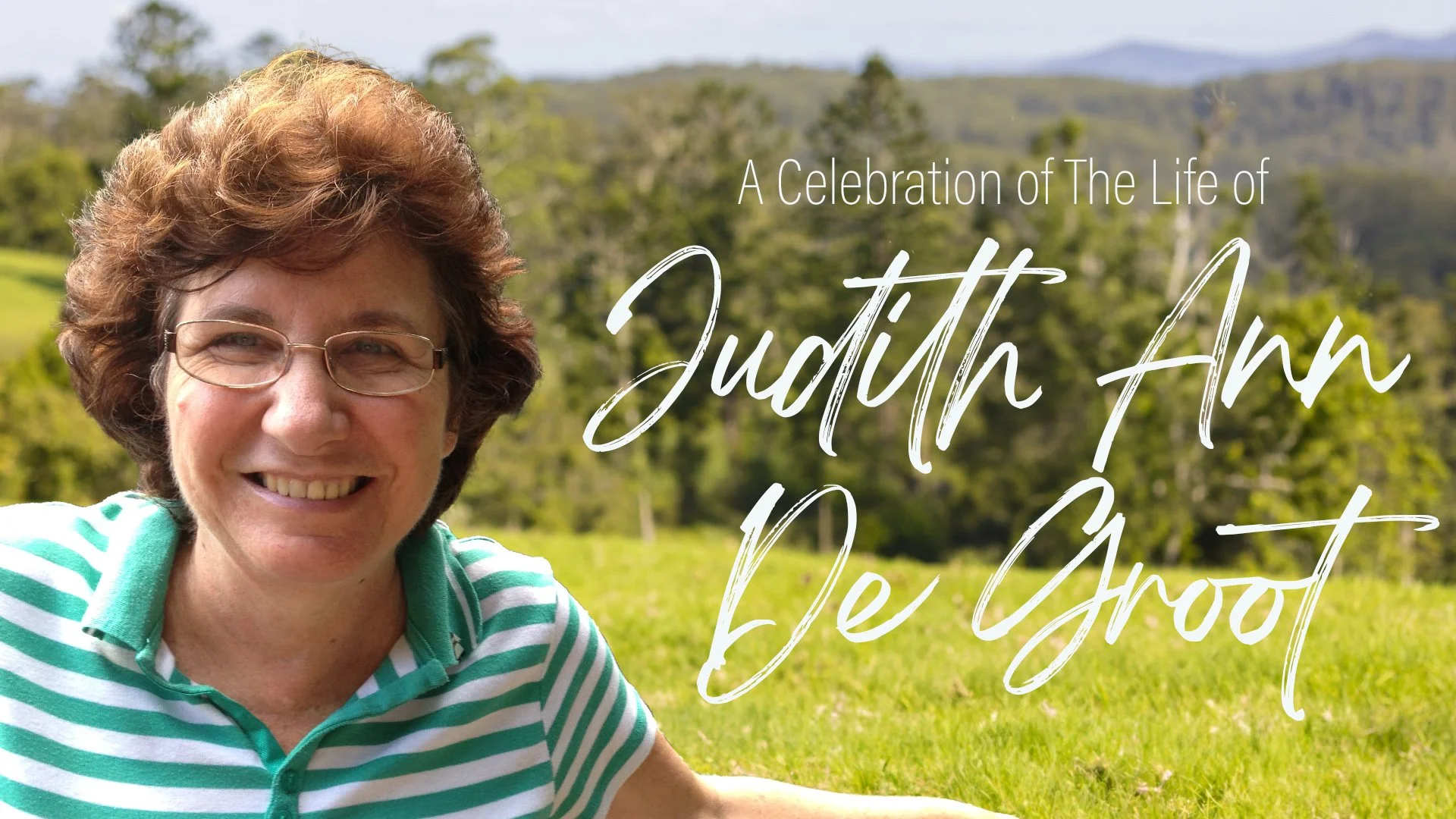 Judith Ann De Groot — Quality Memorial Services Funeral Wedding