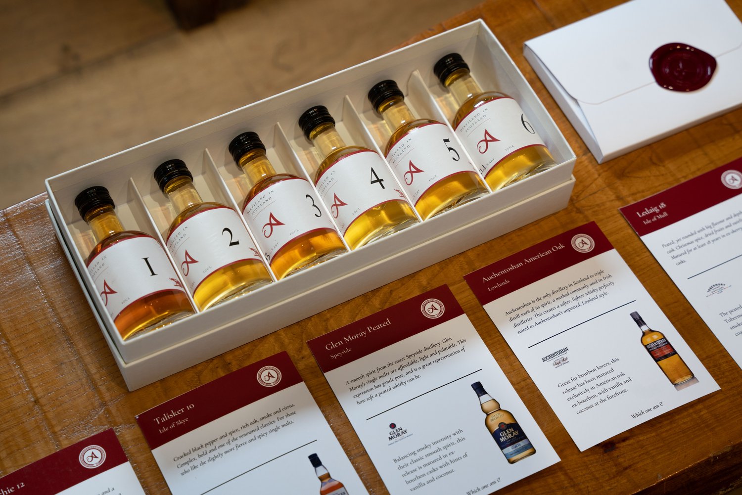 Whisky Tasting Gift Box 10 Malts to Try - A whisky tasting