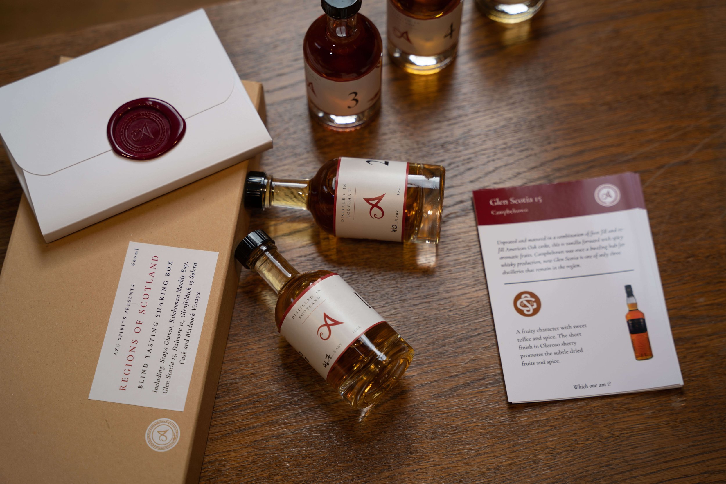 regions of scotland tasting set