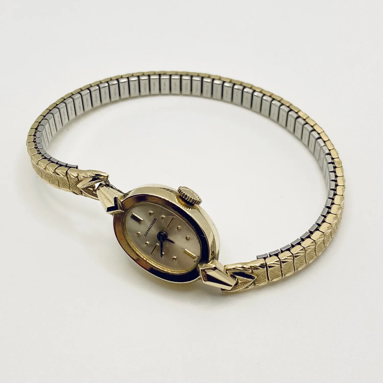 Vintage Longines Ladies Cocktail Watch Gold Filled — Gold  display picture 1