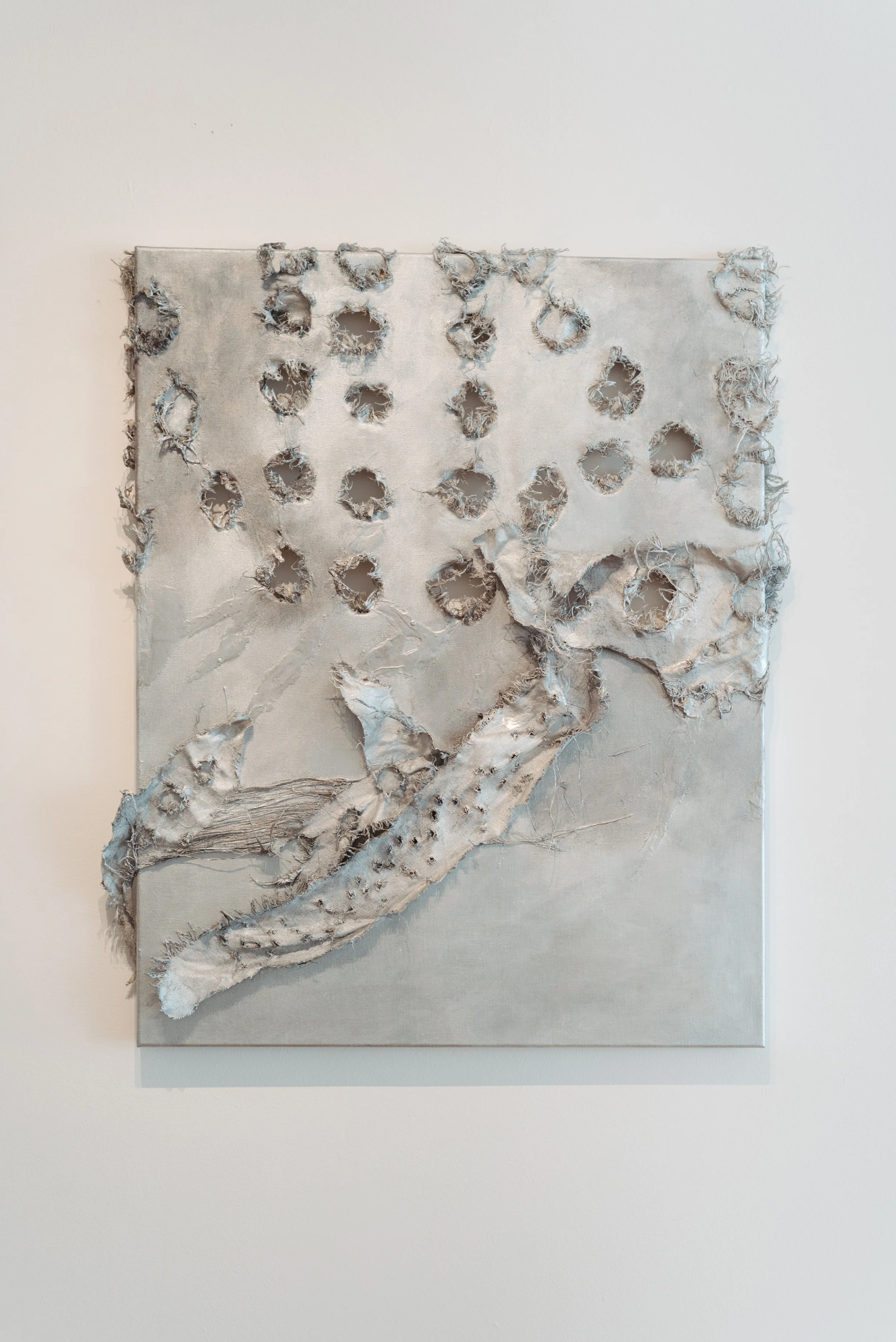   A-H Stretch , 2024, Acrylic on linen, 95cm x 75cm. 