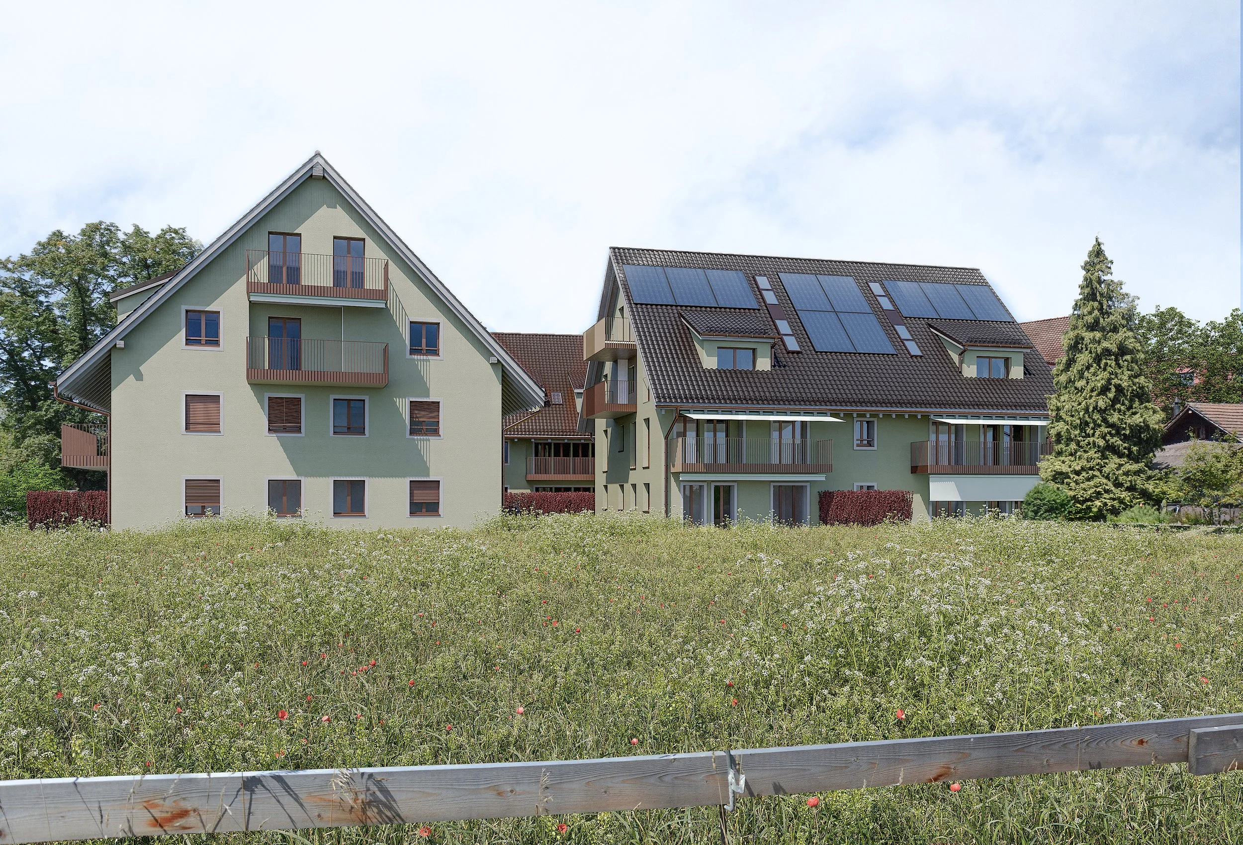 Neubau 2 MFH Oberhasli
