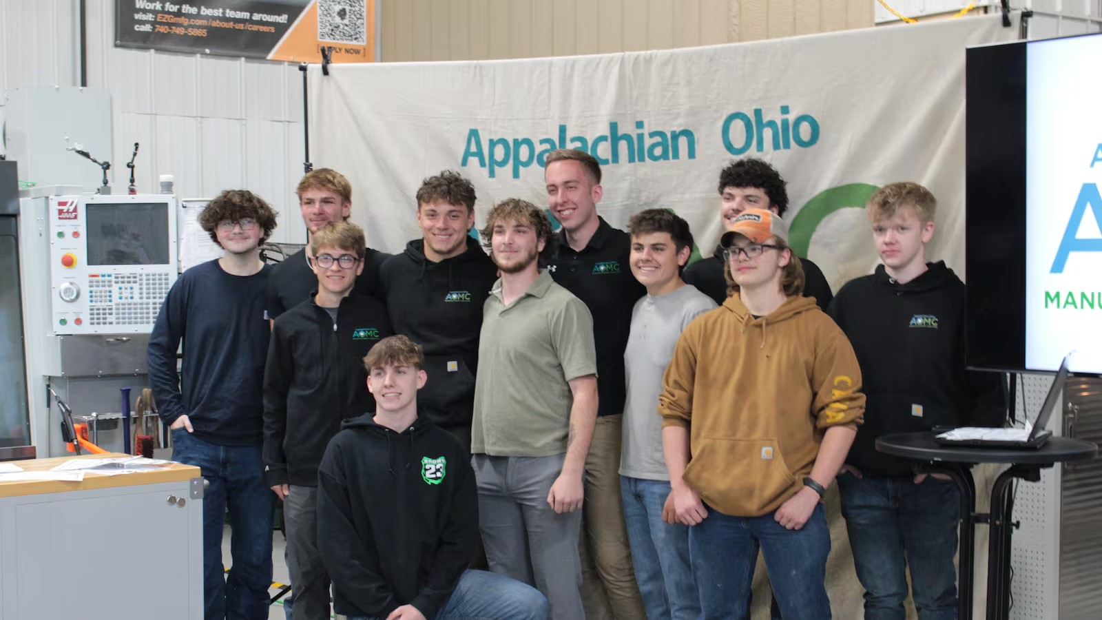 Students graduate from AOMC manufacturing workforce program