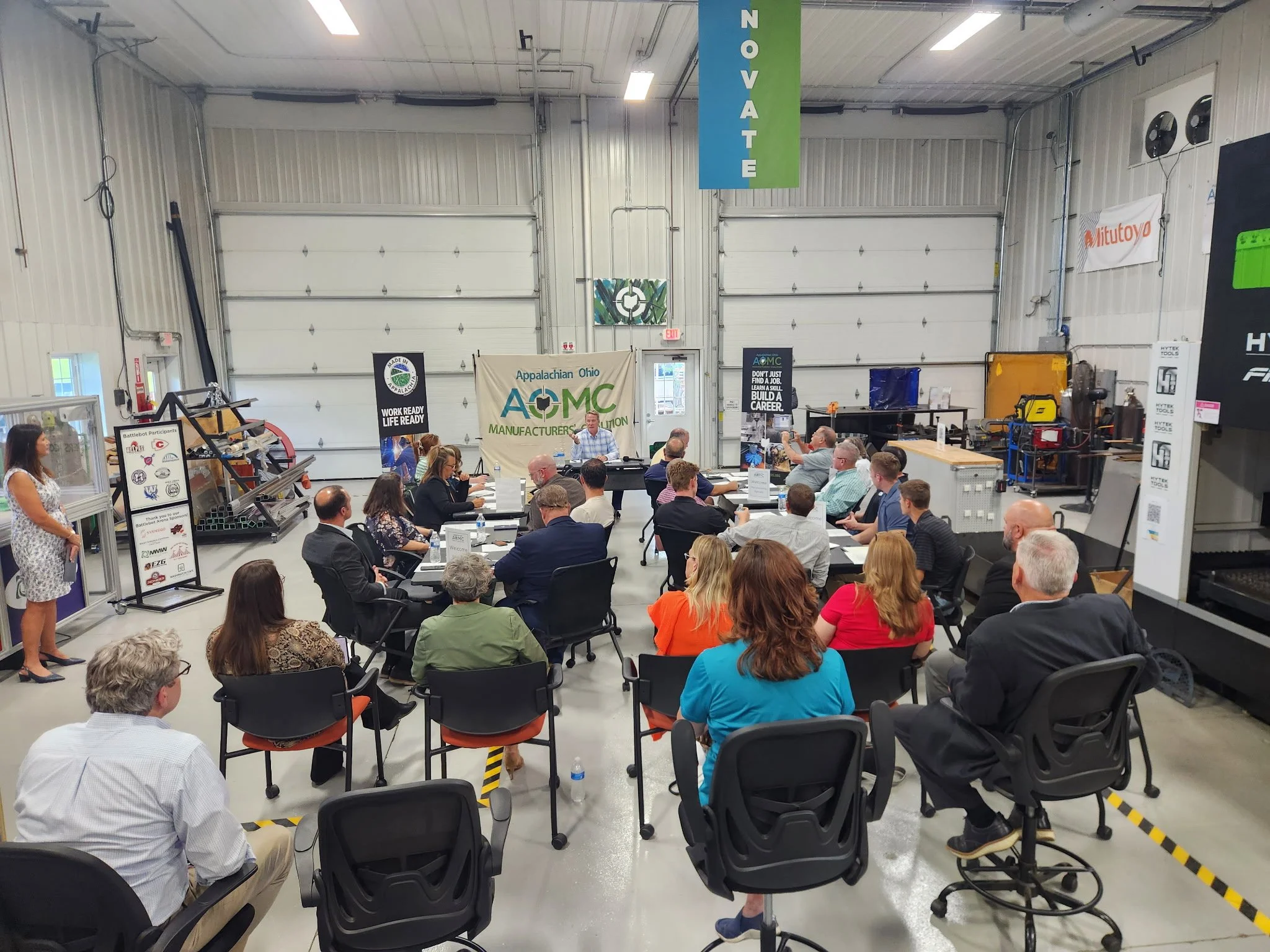 Senator Husted visits Marietta to Discuss Workforce Efforts