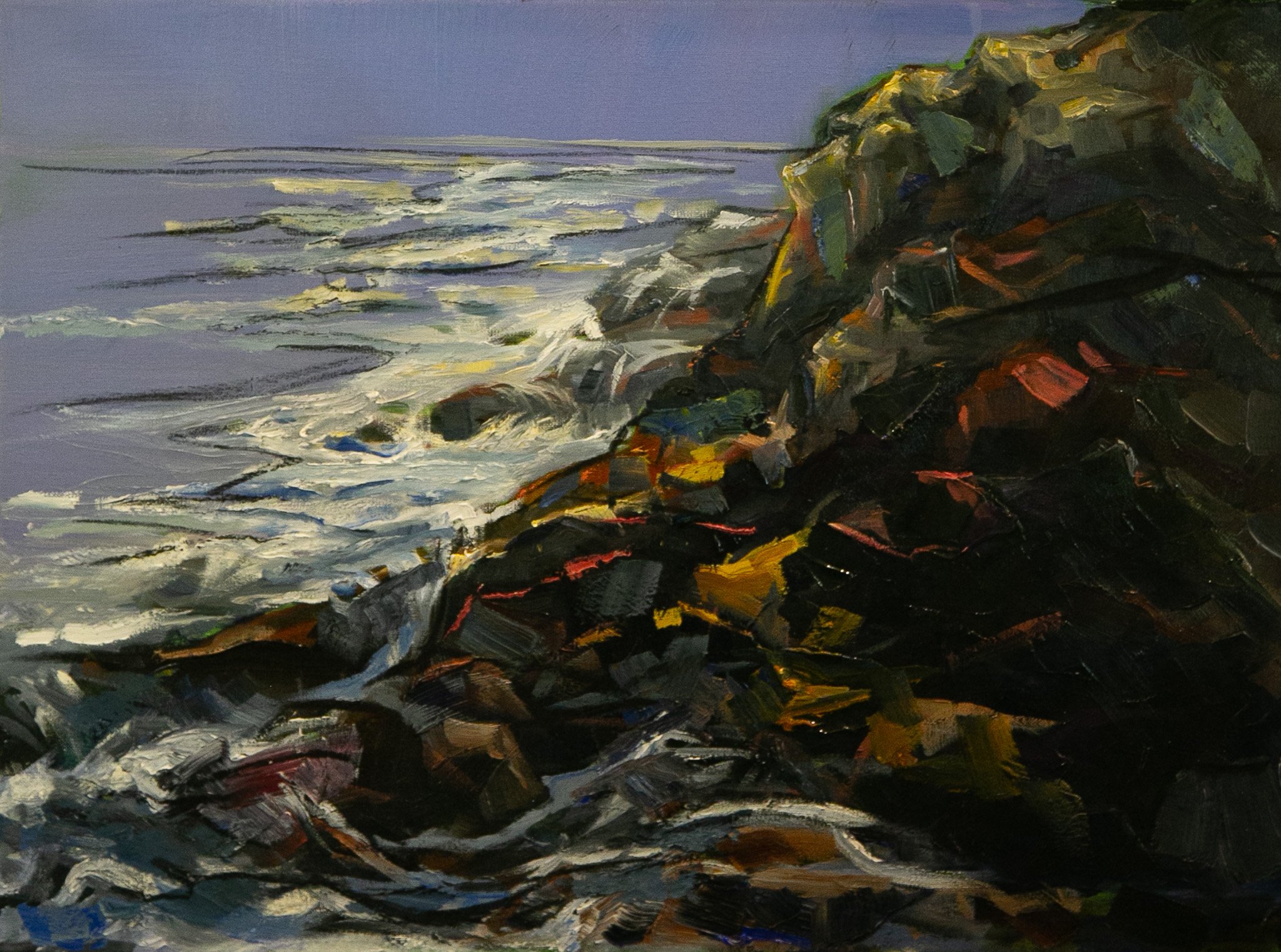   Coastal Stability    18" x 24"   Oil on canvas   