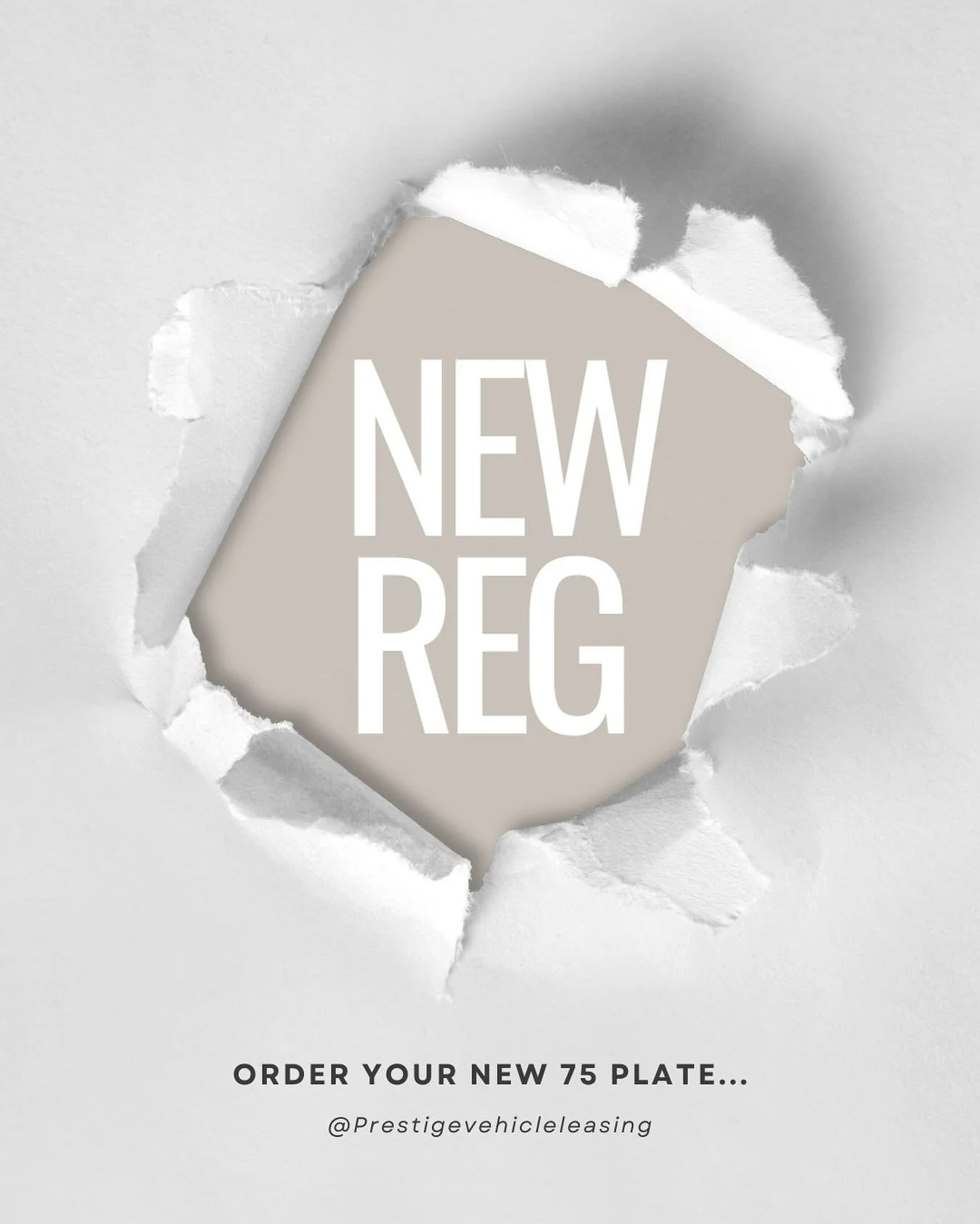 The 75 plate is here! 🚘

From Monday 1st September, the new registration goes live &ndash; and now&rsquo;s the time to secure yours.

✅ Any make or model &ndash; including vans
✅ Business or personal finance options
✅ We can even help fund your next