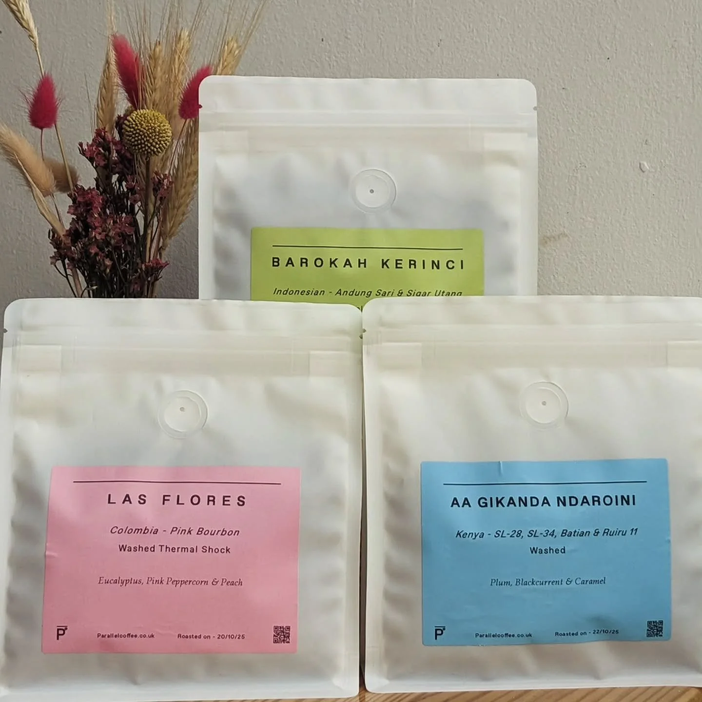 @parallelcoffee.gla has arrived! Steven first met Danny at @glasgowcoffeefestival and we have been getting his coffee in ever since. We have some absolutely delicious coffees in from their current range. On the retail shelves now and soon on filter.