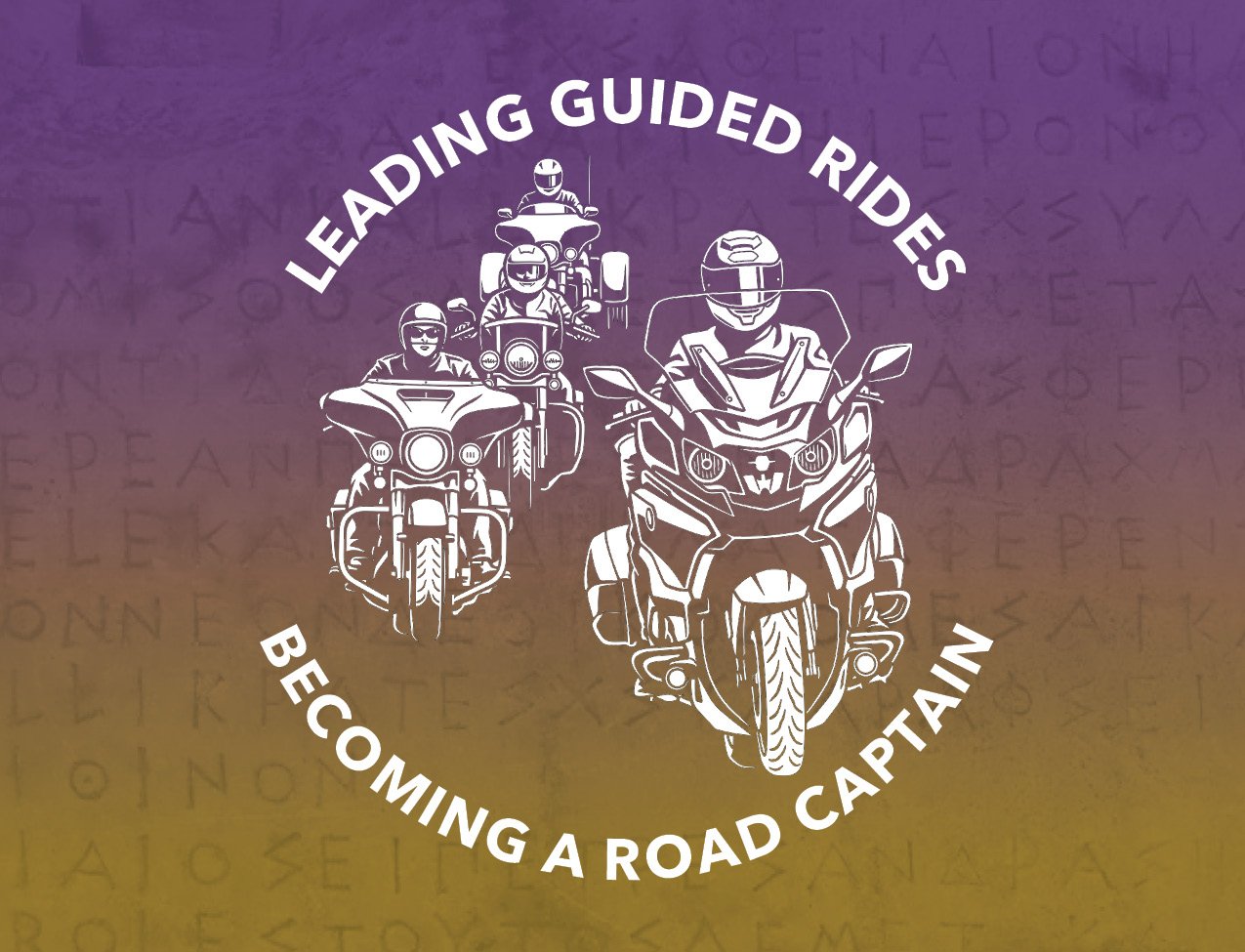 Leading Guided Rides: Becoming a Road Captain