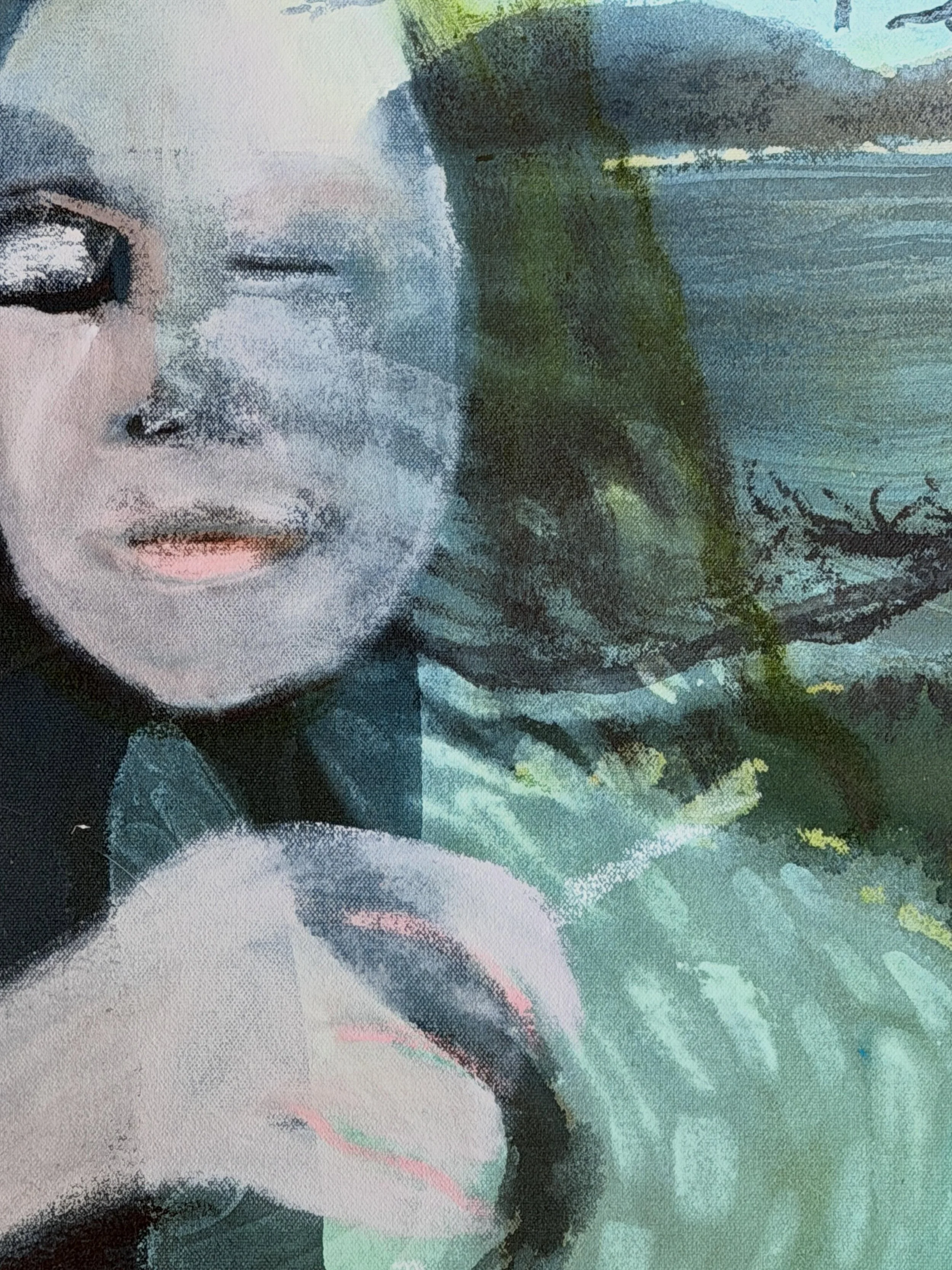The mess we are in has more to do with our pasts than the present. In my paintings time is collapsing, it&rsquo;s all here a once.