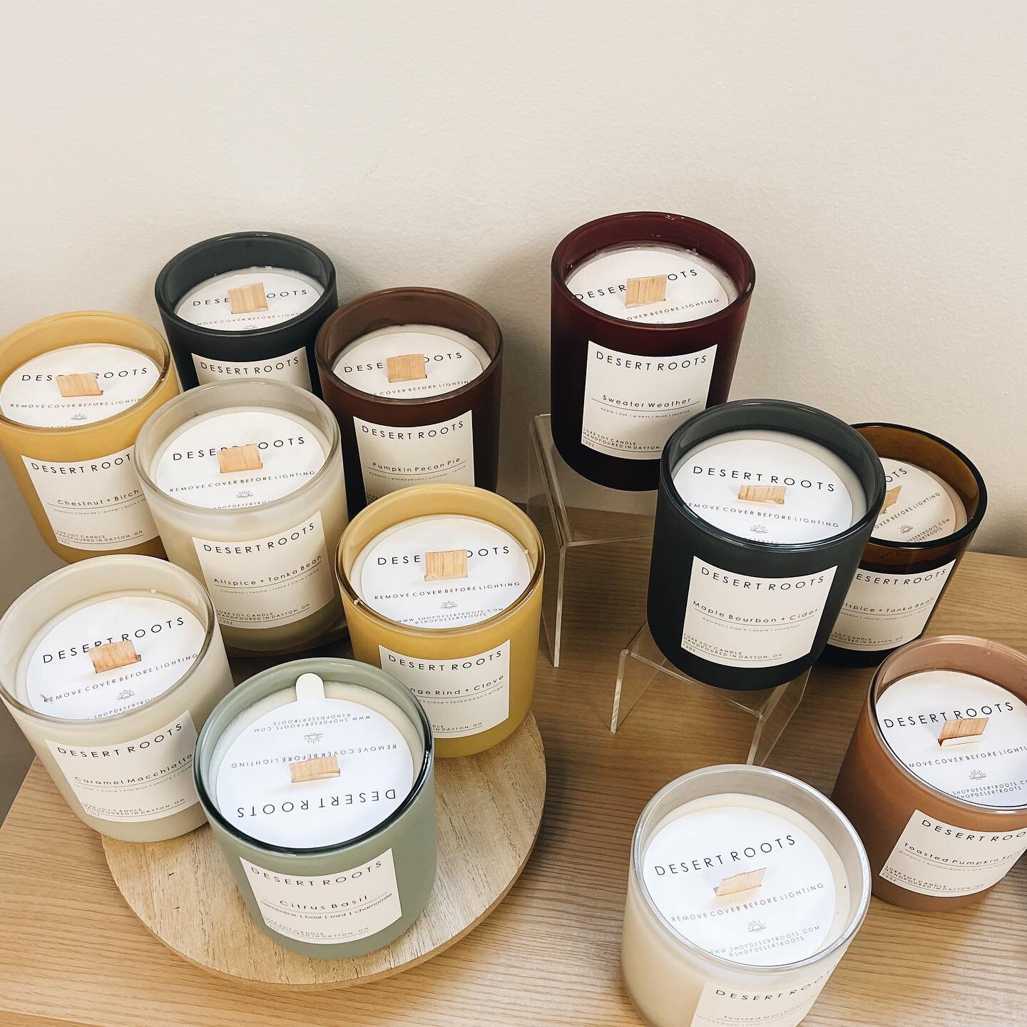 One of each please 😋 do you see the slip up in the pic? 

#fall #fallcandle #falldecor #falloutfits #fallvibes #fallscents #psl #pumpkinspice #pumpkincandle #spooky #spookyseason #handpoured #cleancandles #woodwick