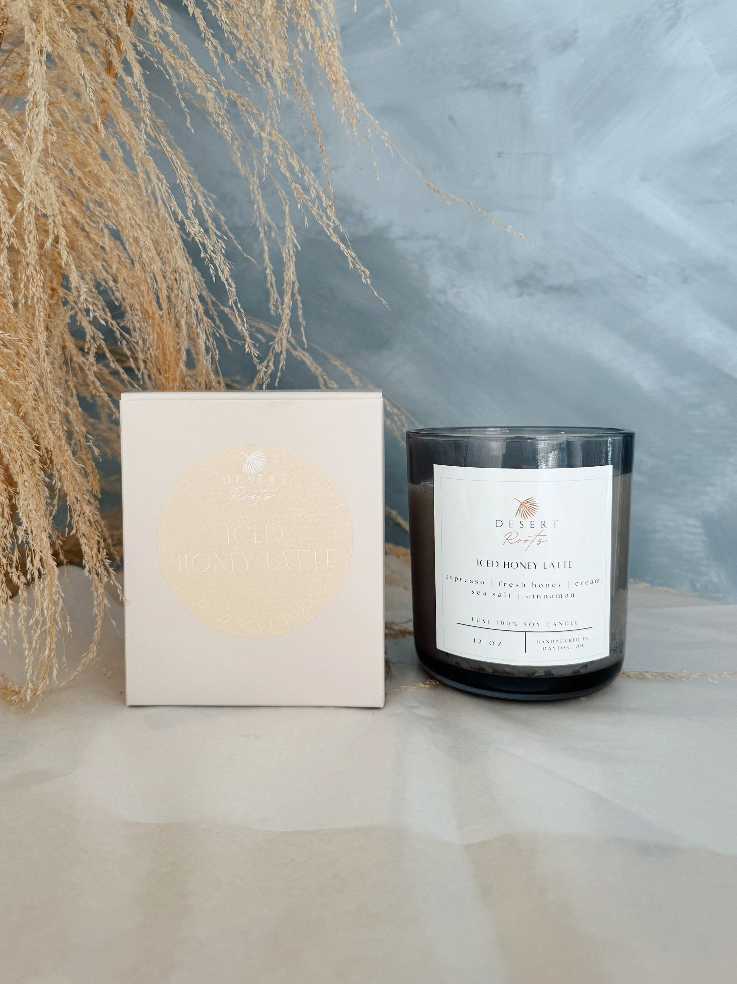 Iced Honey Latte 12oz Soy Candle