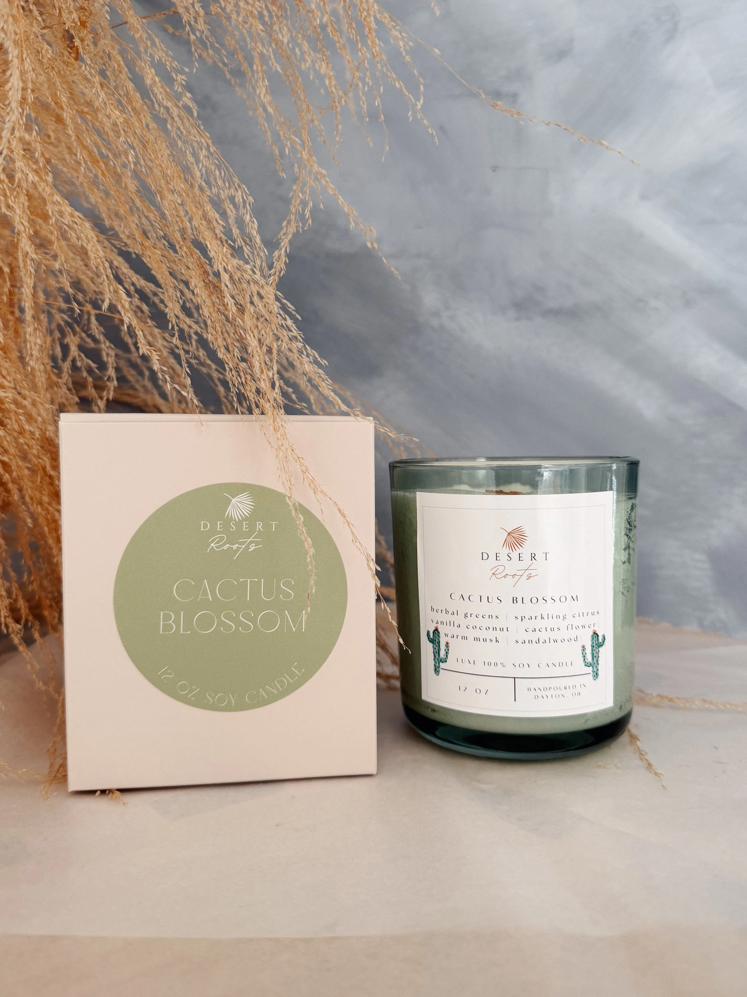Cactus Blossom 12oz Soy Candle