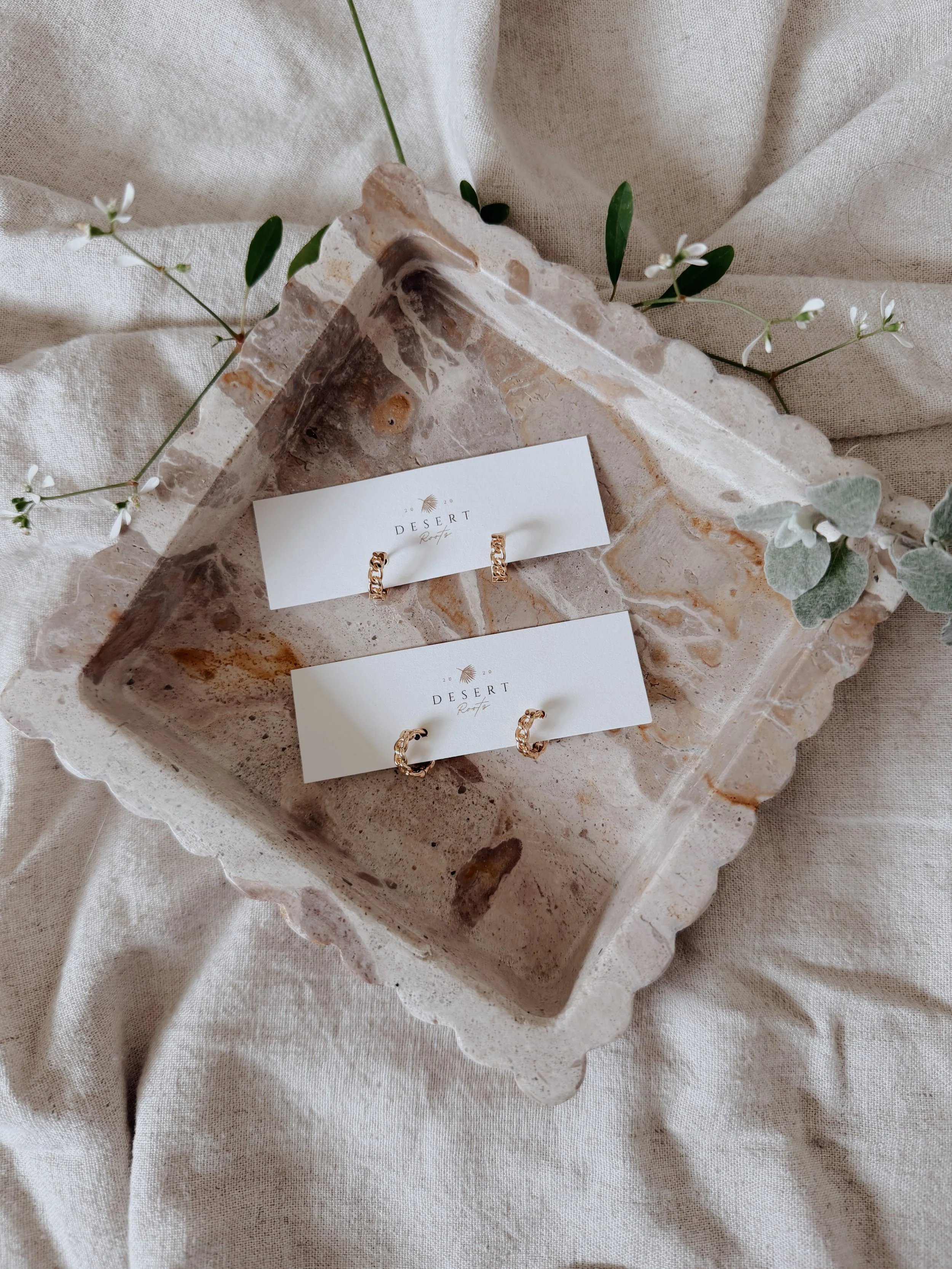 Dainty Rope Hoops