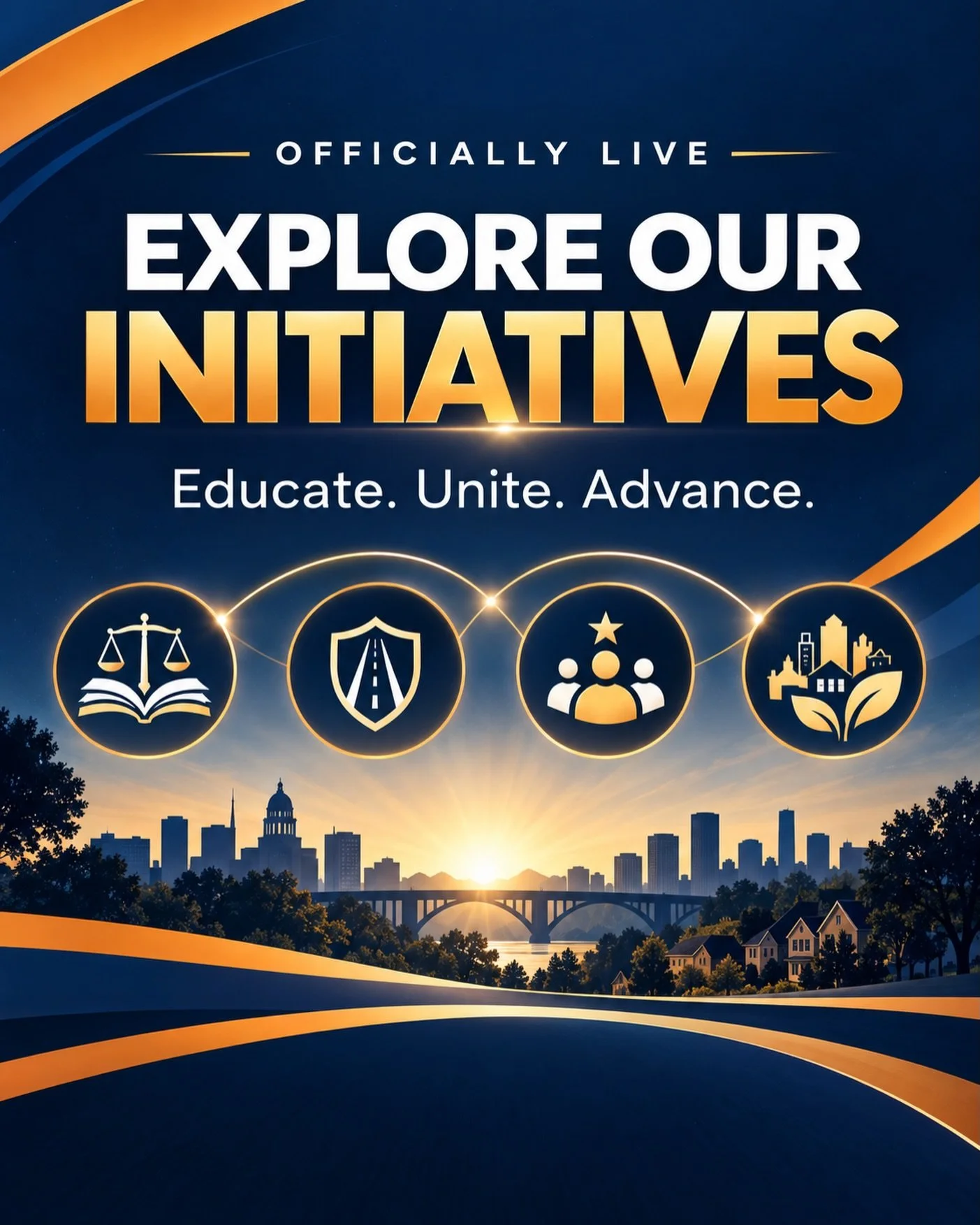 BIG NEWS: Our initiatives have a new home! 🎉

The work has always been happening now you can explore it all in one place.

From justice education and safer traffic stops to servant leadership and solutions for today&rsquo;s communities, each D2C ini
