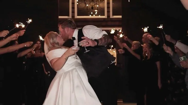 Moments from Amanda &amp; Jordan&rsquo;s November wedding💍🥂#stlouiswedding #stlouisweddingvideographer #missouriweddingvideographer #illinoisweddingvideographer #weddingfilm @completeweddingstl