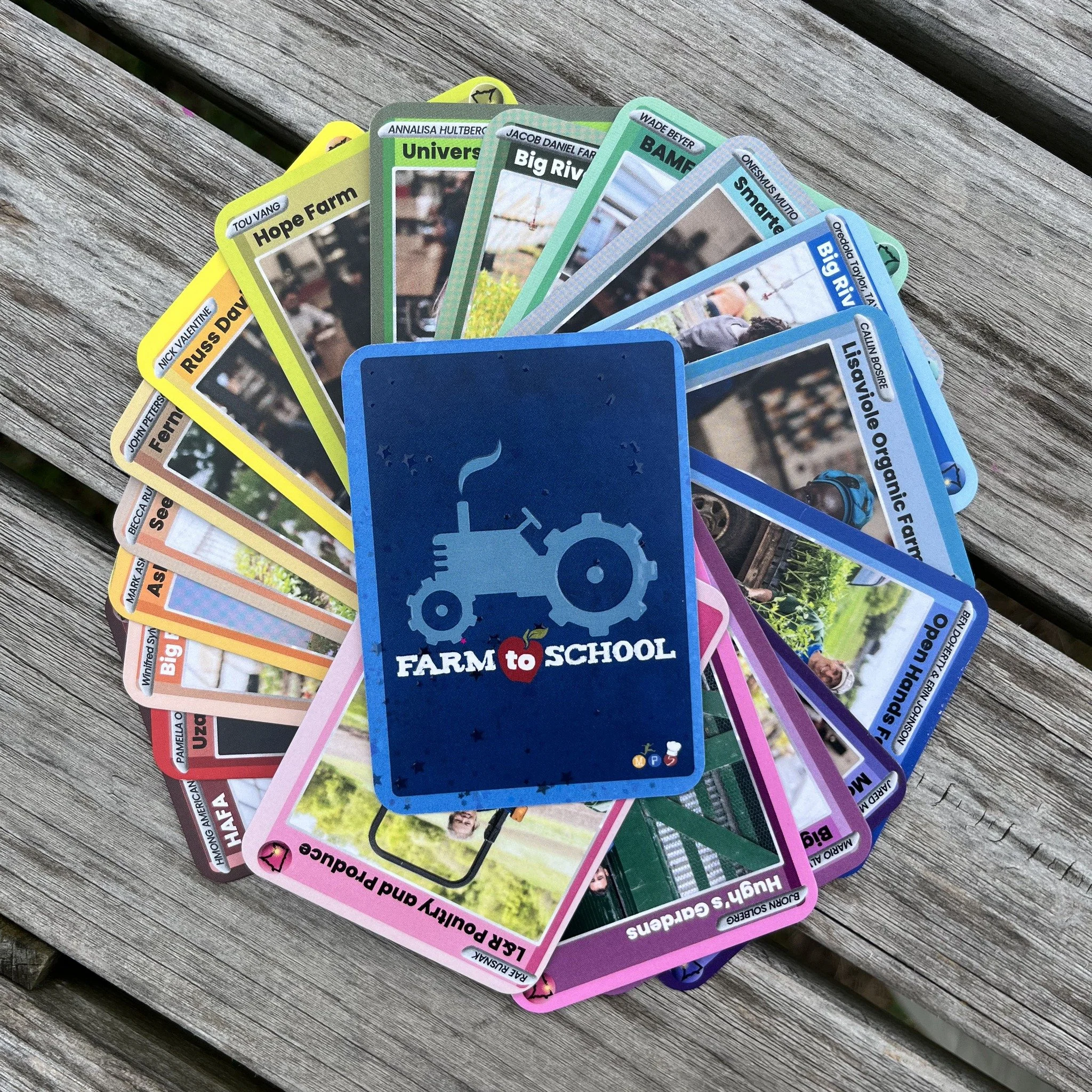 Farmer Trading Cards