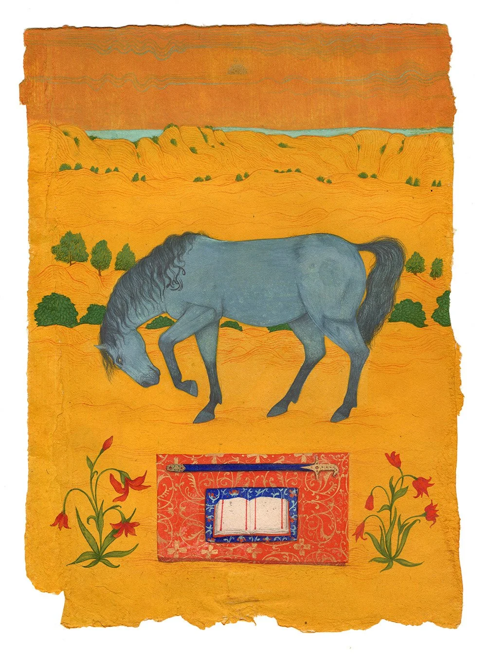 ਨੀਲਾ ਘੋੜਾ | The Blue Horse