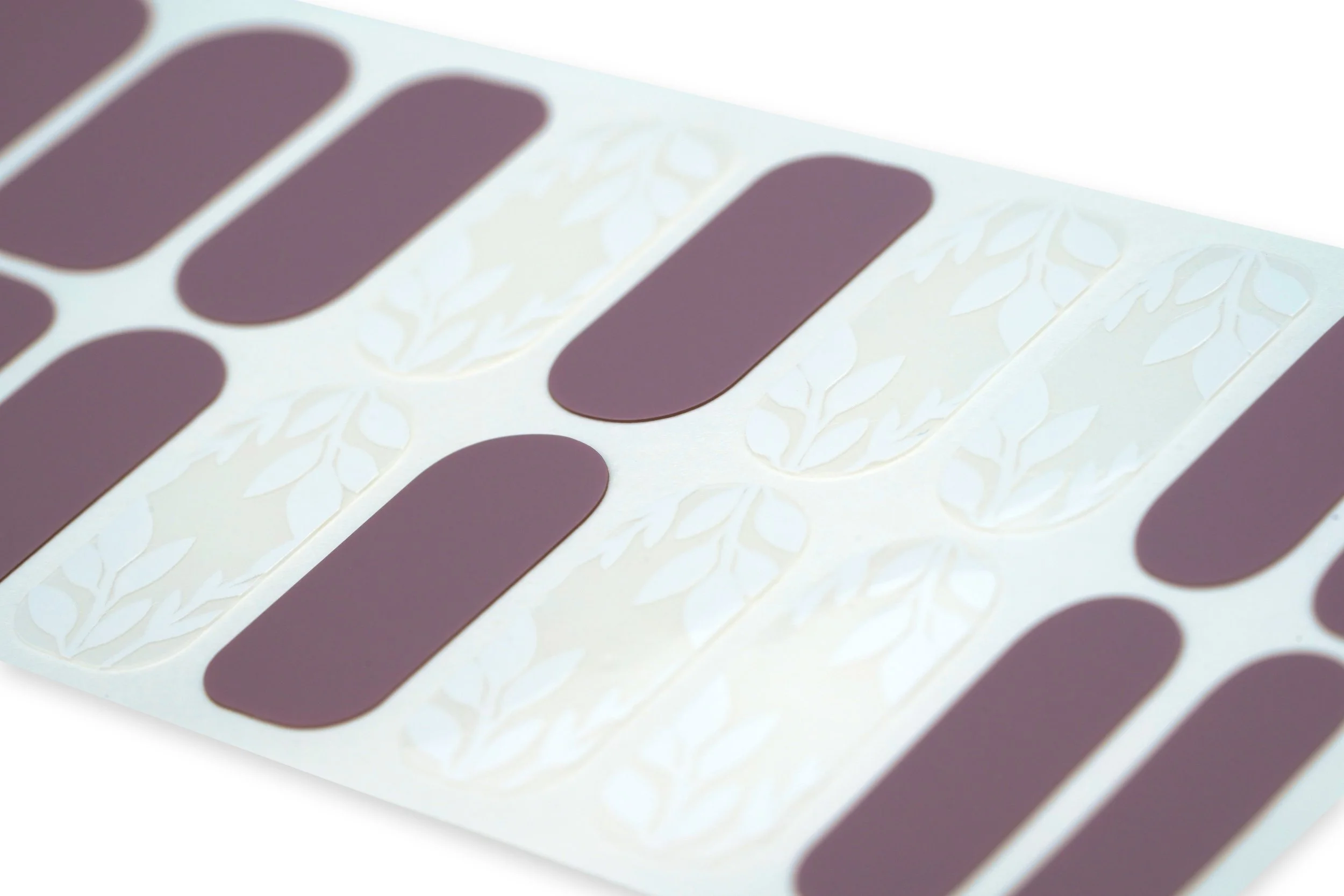 Lavender Haze & Leaves Matte Nail Polish Strips — Tough Girls Inc.