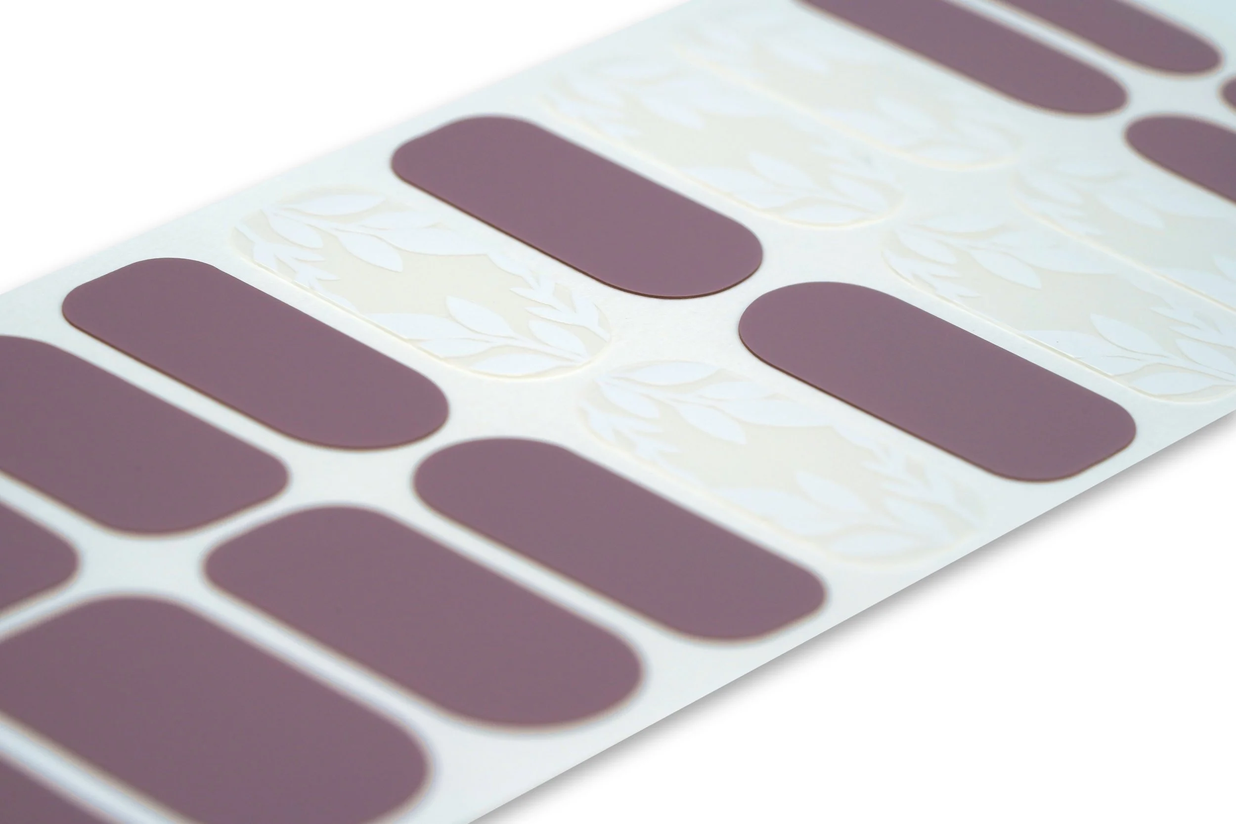 Lavender Haze & Leaves Matte Nail Polish Strips — Tough Girls Inc.