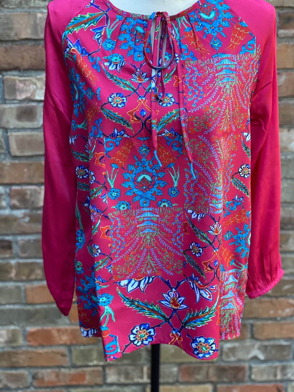 Pink Raglan Top — Lily And Grace