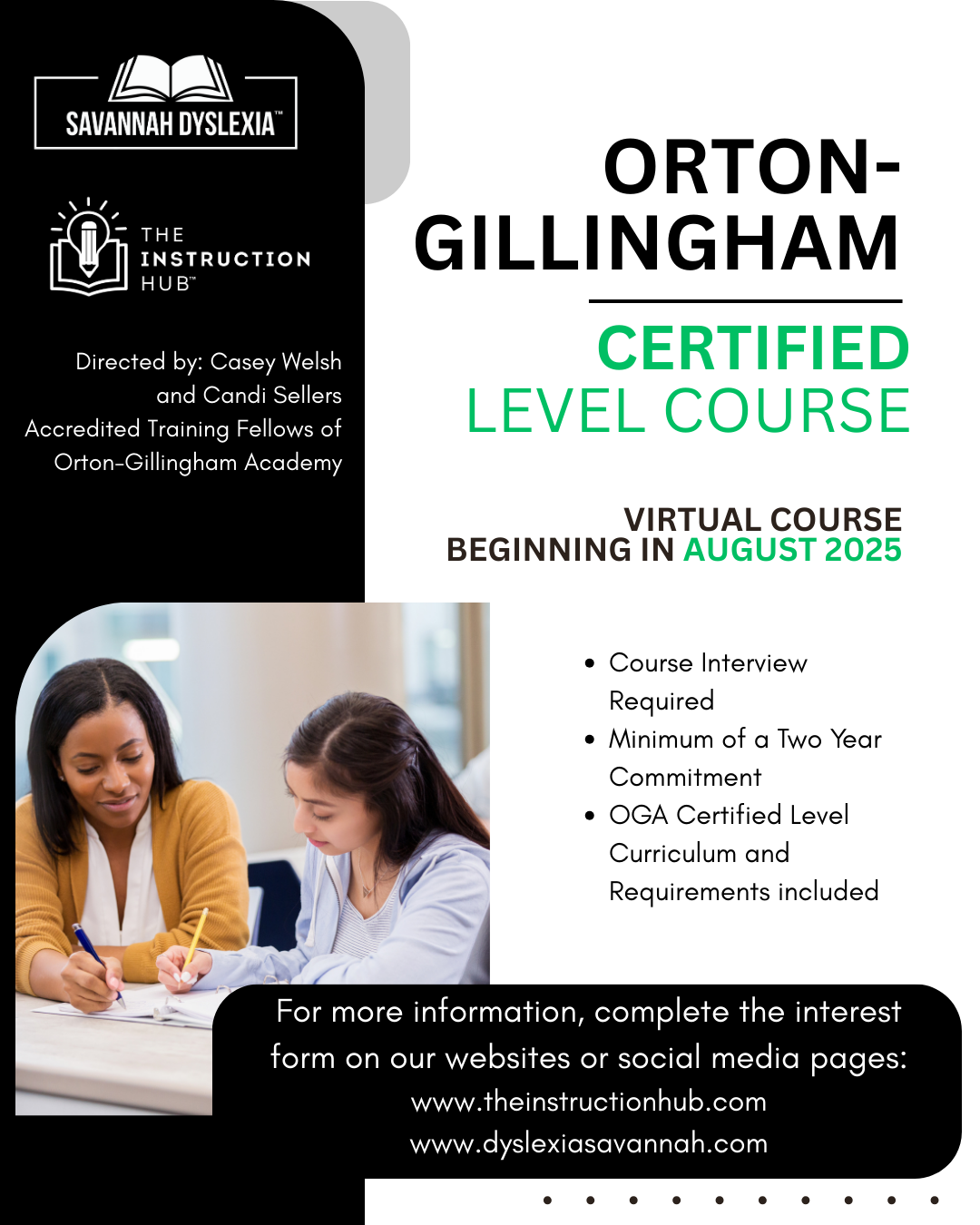 O-G Certified Course — The Instruction Hub