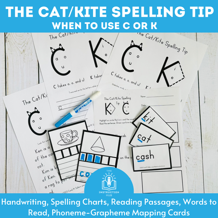 Cat/Kite Spelling Tip