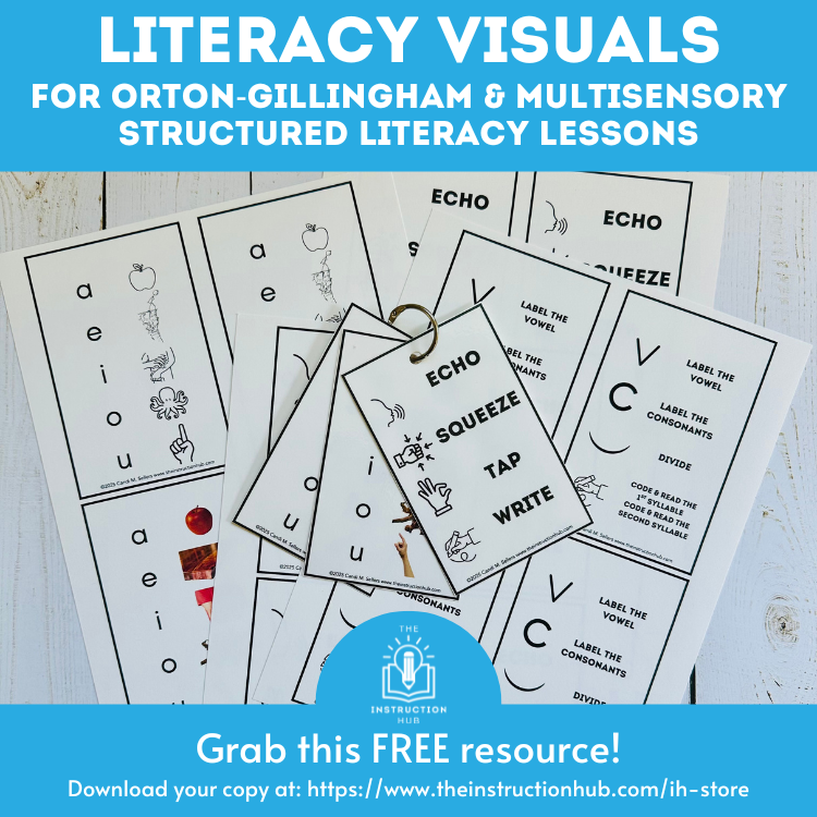 Literacy Lesson Visuals