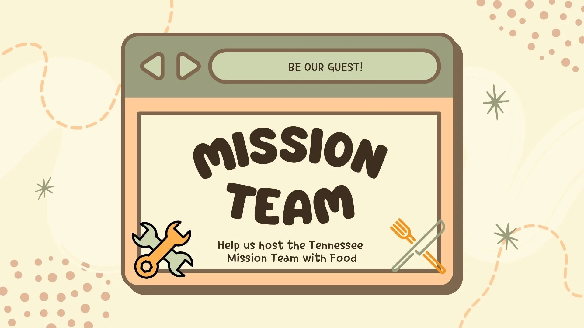 Host: Mission Team (Dinner)