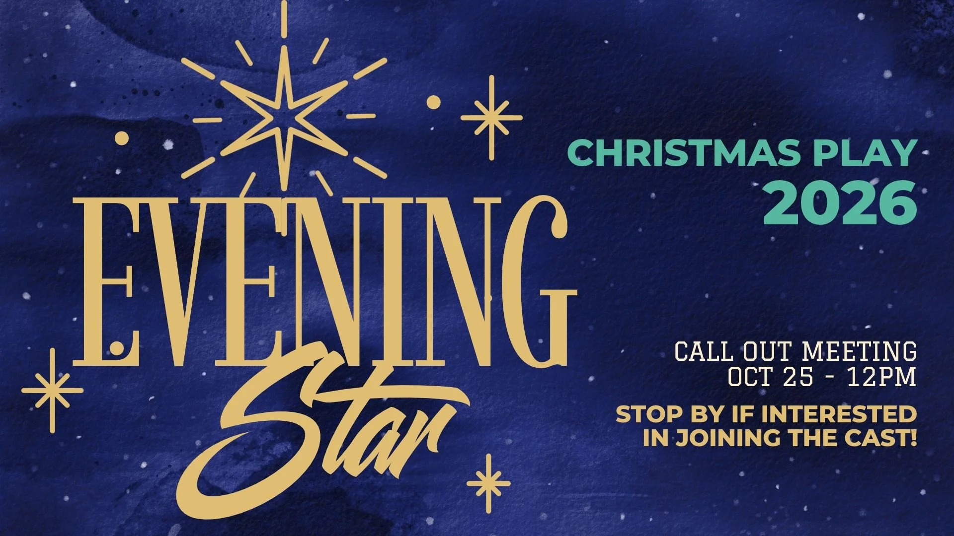 Christmas Play Callouts