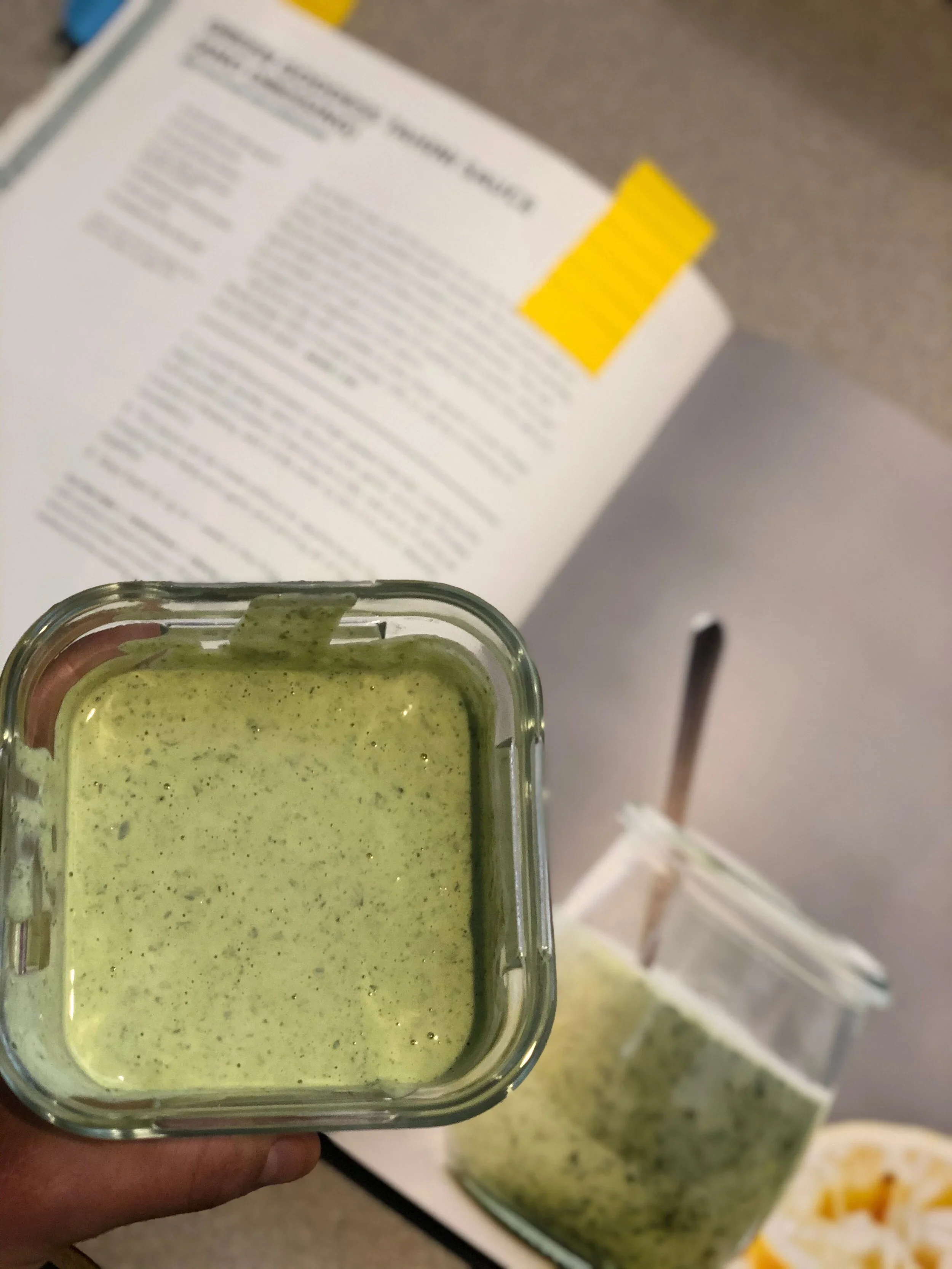 Green Goddess Tahini Dressing
