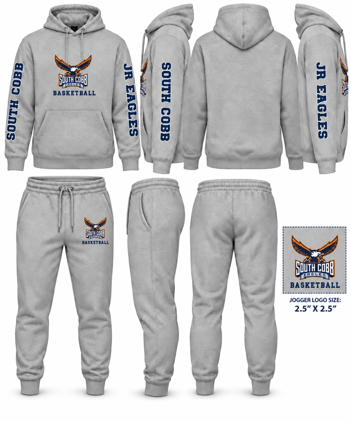 SOUTH COBB JR EAGLES JOGGER SET