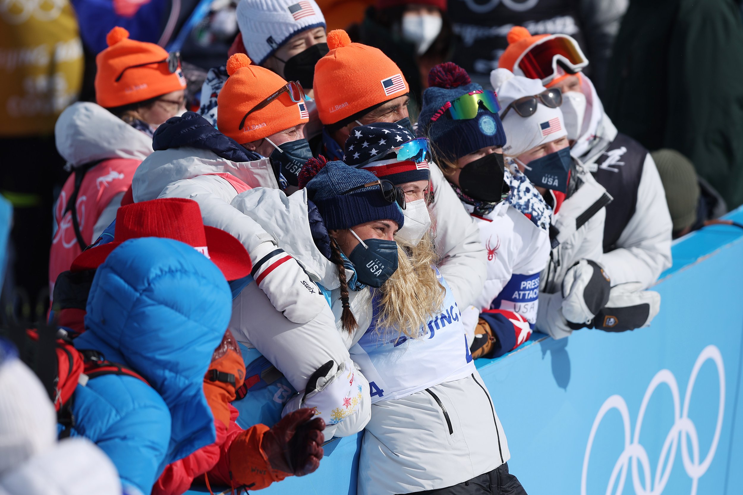  Finish line hugs after Jessie’s SILVER MEDAL in one of the most brutal races I was witnessed  