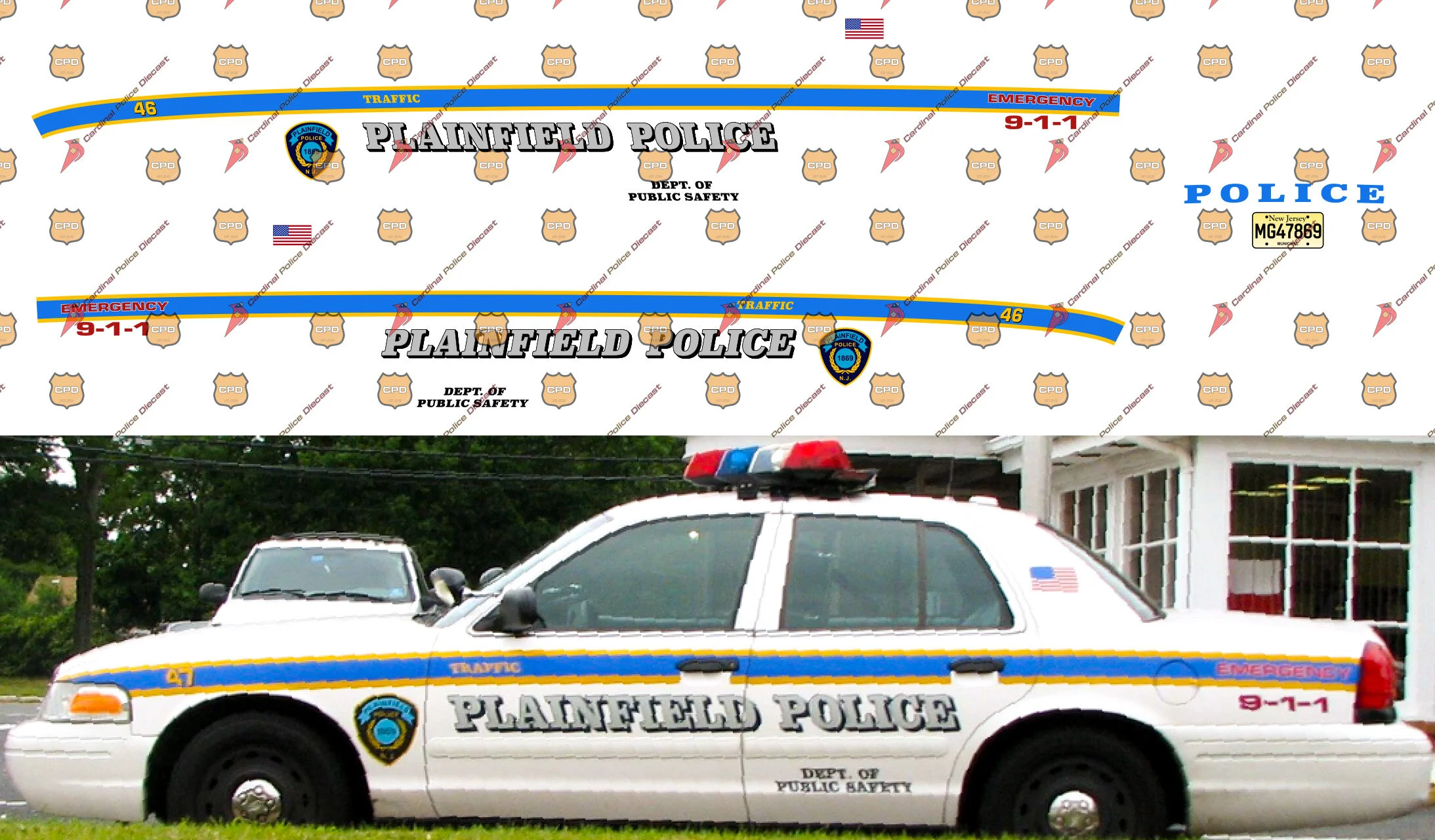 Sevier County, TN Sheriff's Office — Cardinal Police Diecast