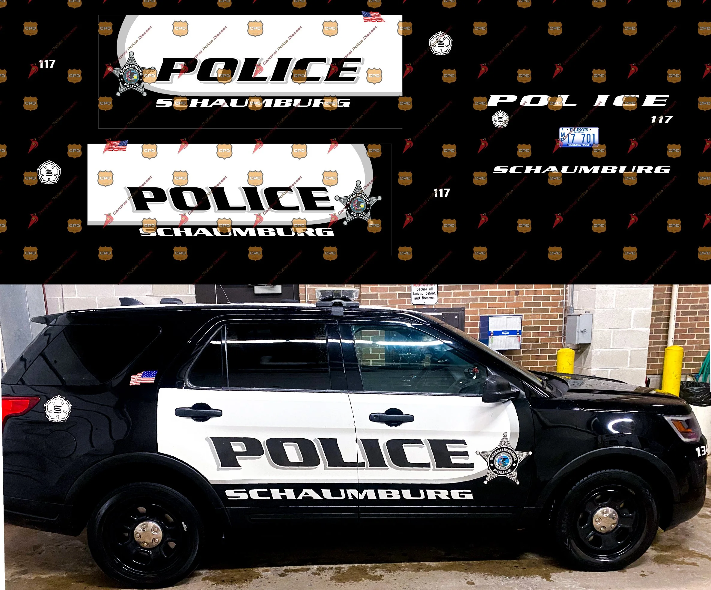 Sylvester, GA Police Department — Cardinal Police Diecast