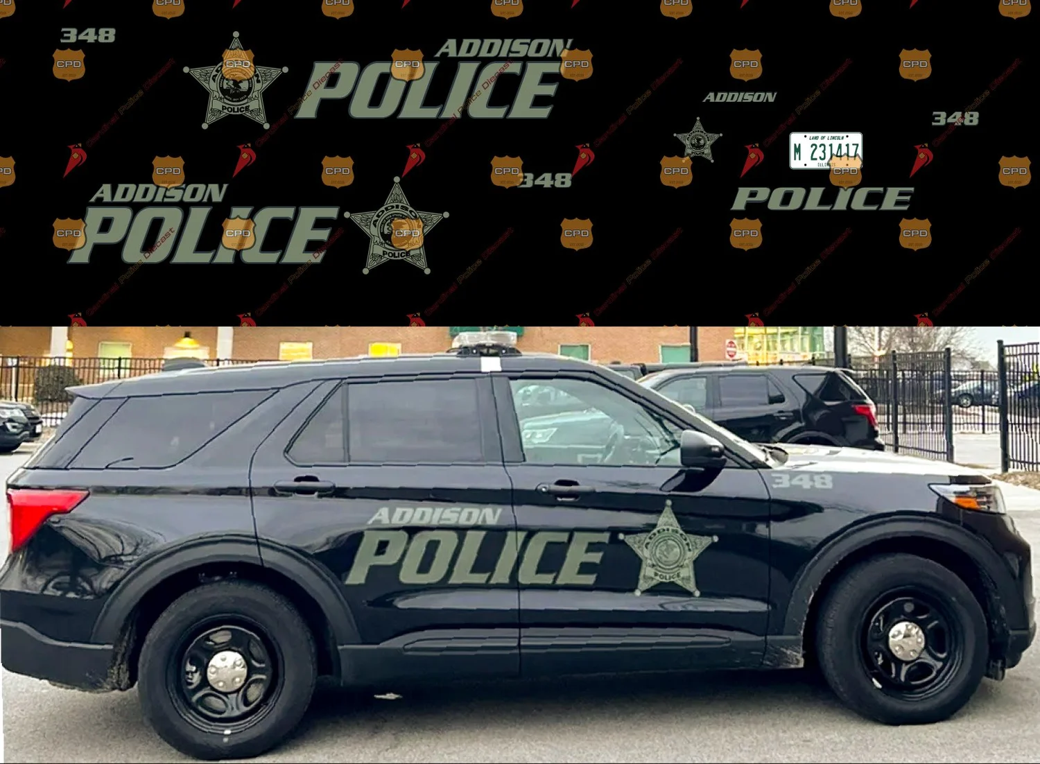 Marshall County, IA Sheriff's Office — Cardinal Police Diecast