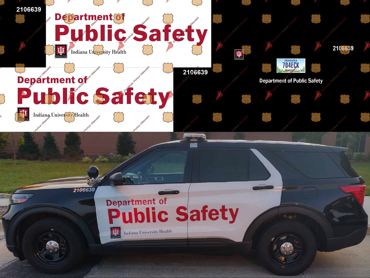 Savannah, TN Police Department — Cardinal Police Diecast