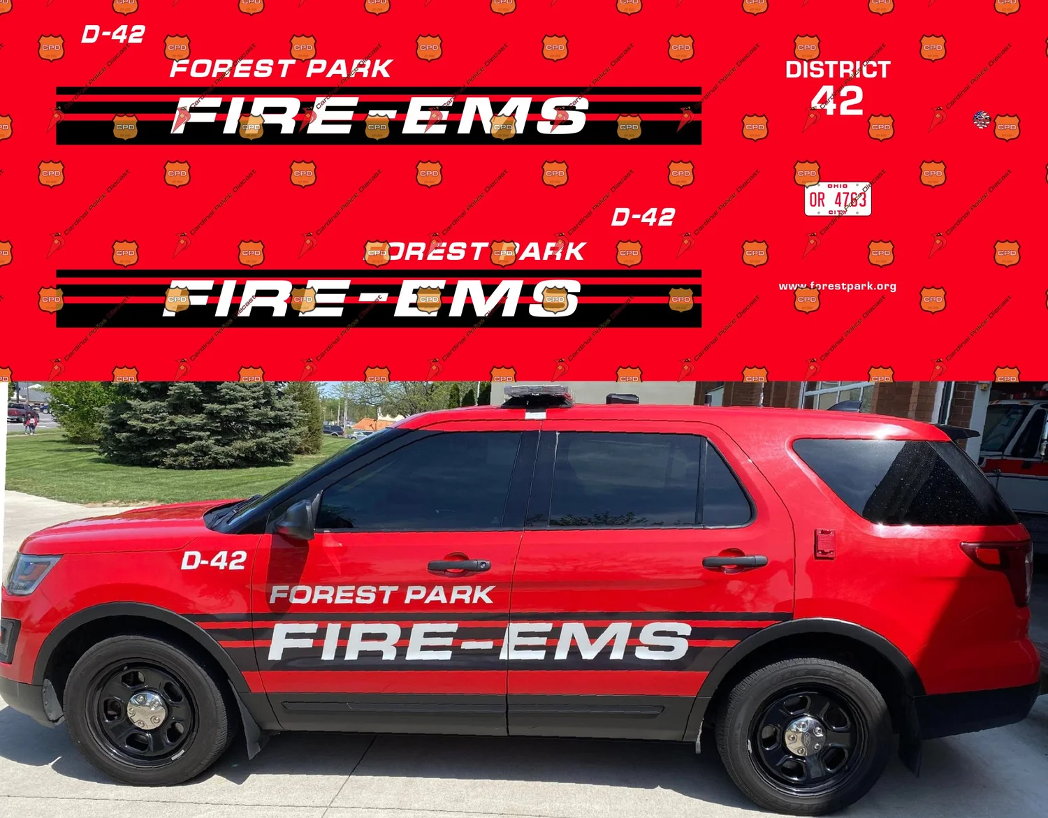 Cameron, MO Police Department — Cardinal Police Diecast