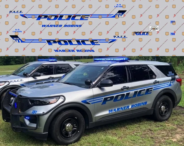 Cumming, GA Police Department — Cardinal Police Diecast