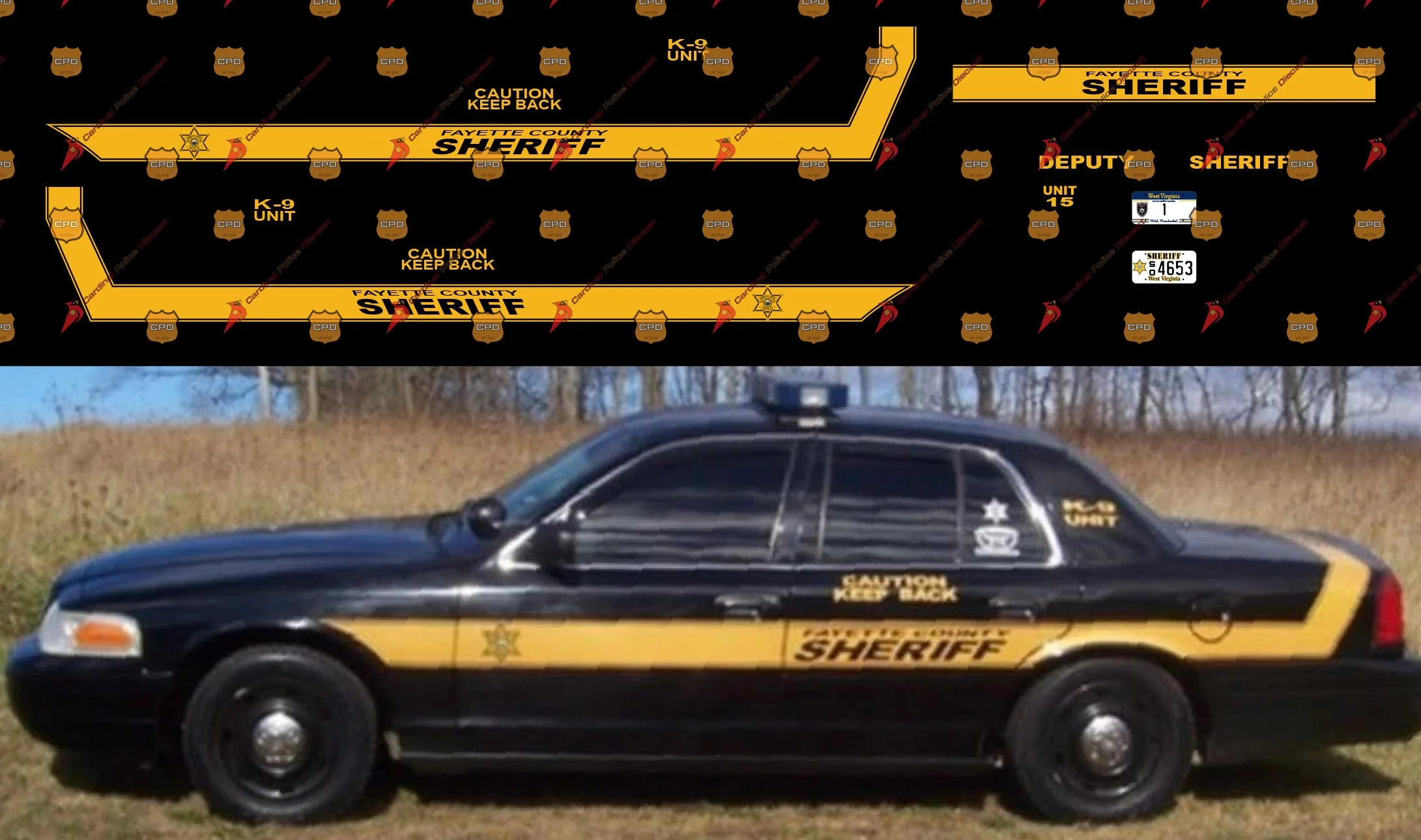 Fayette County, WV Sheriff's Office Classic 2000 Graphics